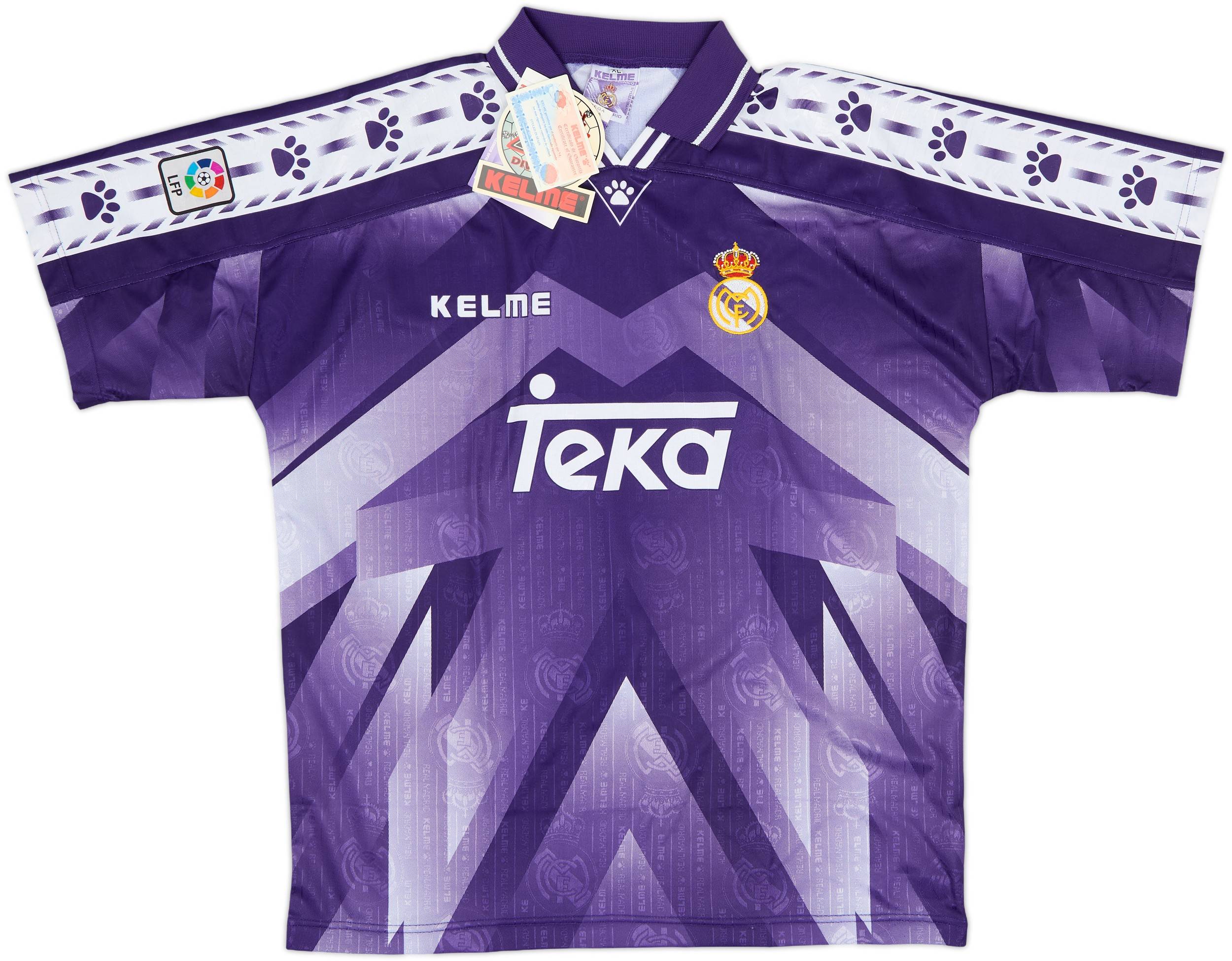 Real Madrid  ユニフォーム XL 1996-97 Real Madrid Away Shirt (XL)