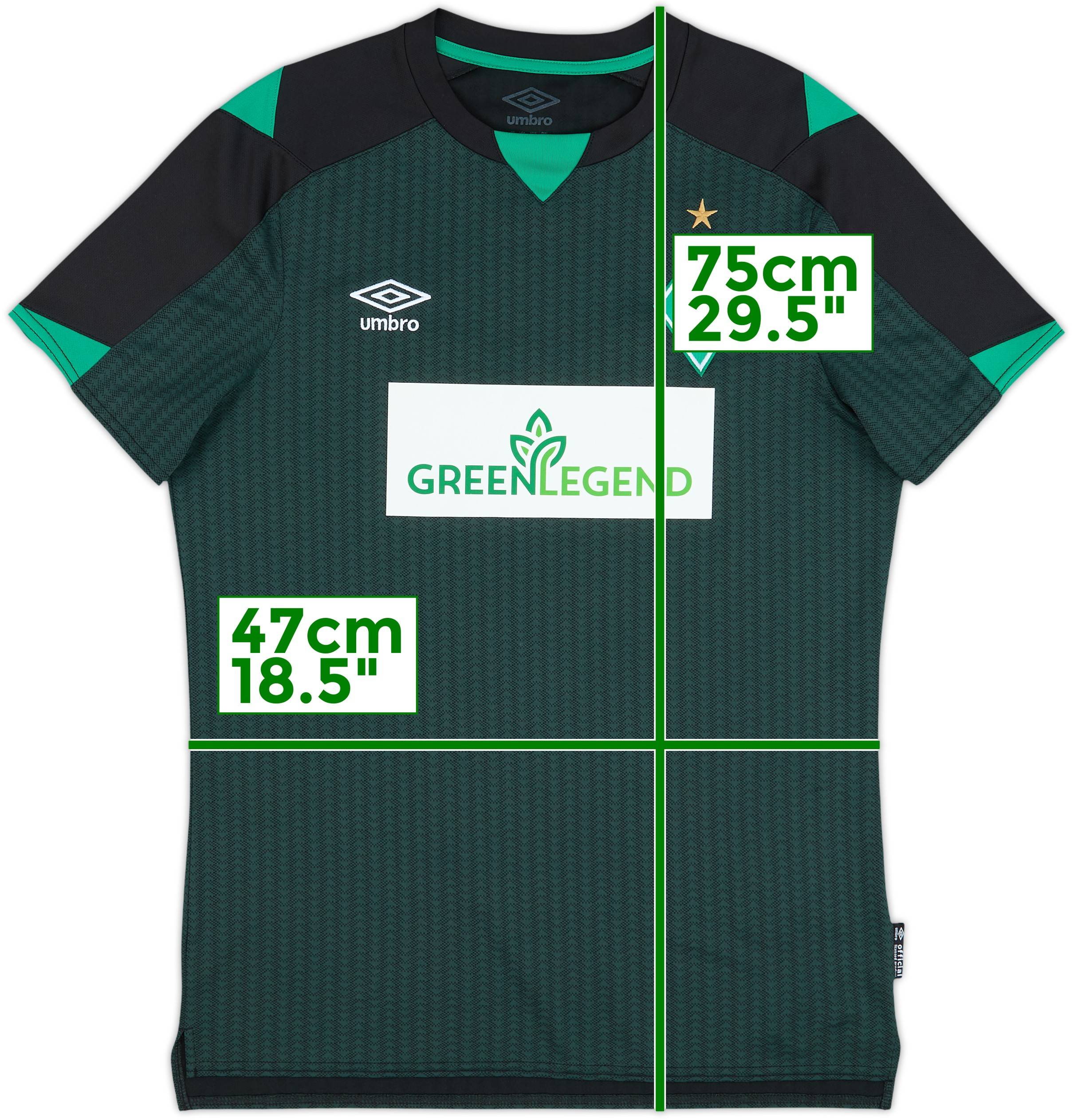 2021-22 Werder Bremen Third Shirt - 10/10 - (M)