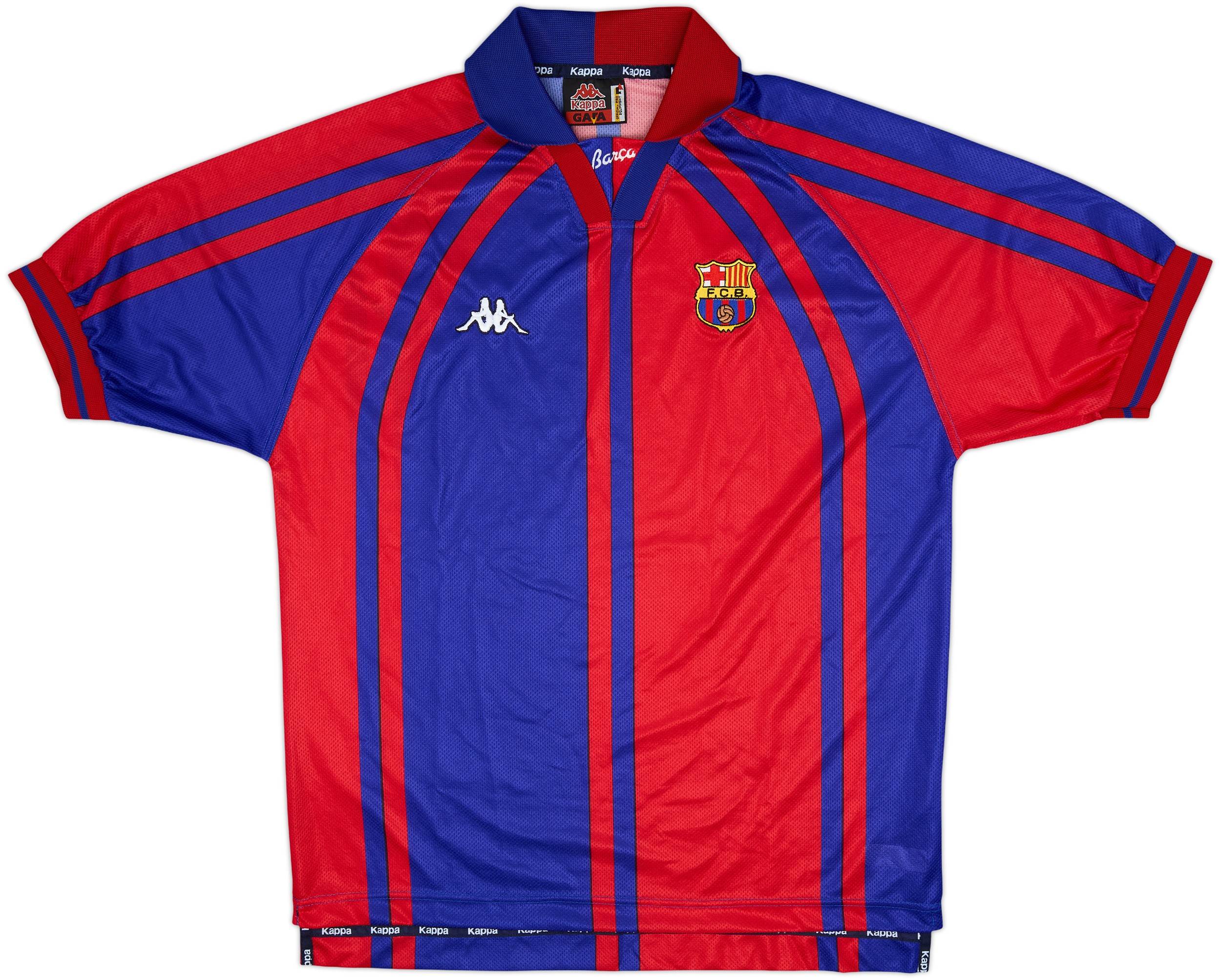 1997-98 Barcelona European Home Shirt - 8/10 - (L)