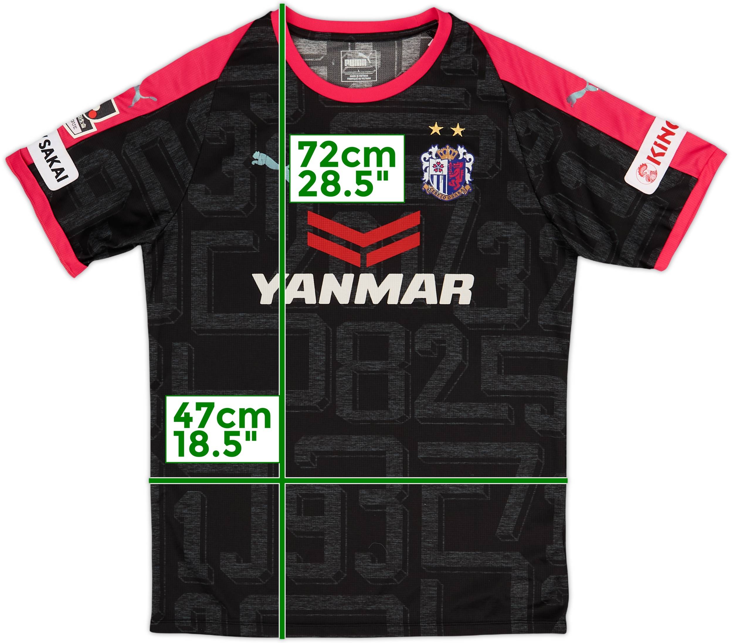 ウェア Cerezo Osaka away Ze Carlos 6 Longsleve 2018 Cerezo Osaka Special Shirt - 5/10 - (L)