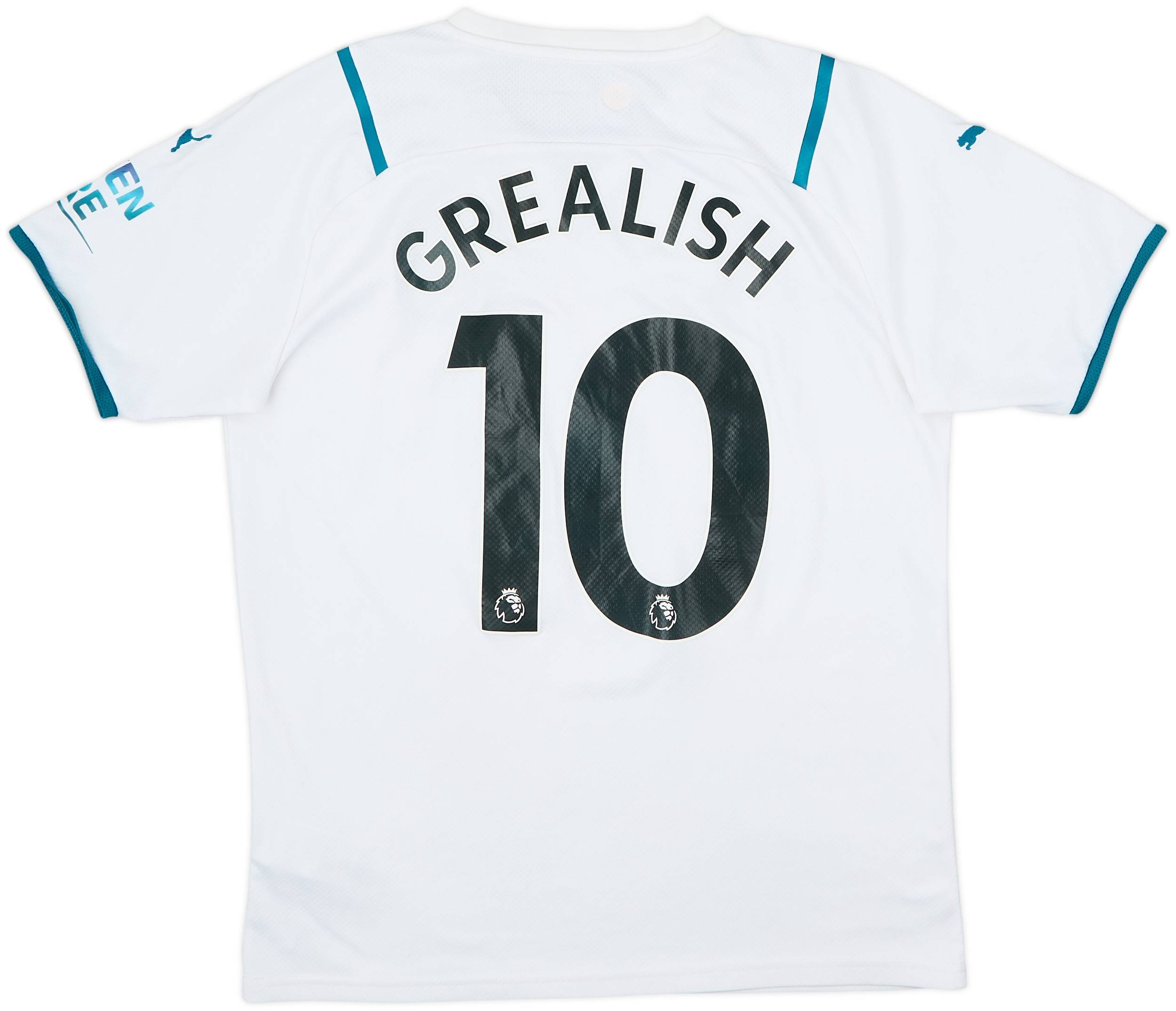 2021-22 Manchester City Away Shirt Grealish #10 - 7/10 - (M)