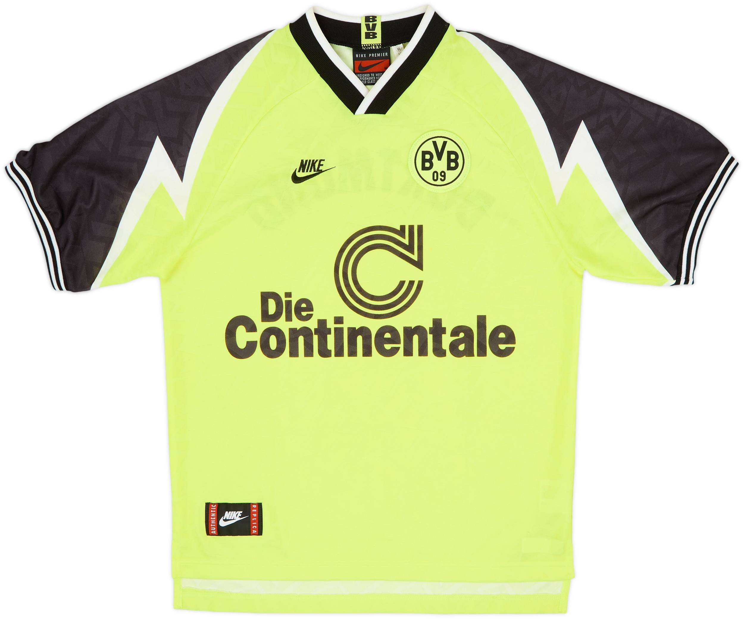 1995-96 Borussia Dortmund Home Shirt - 9/10 - (M)
