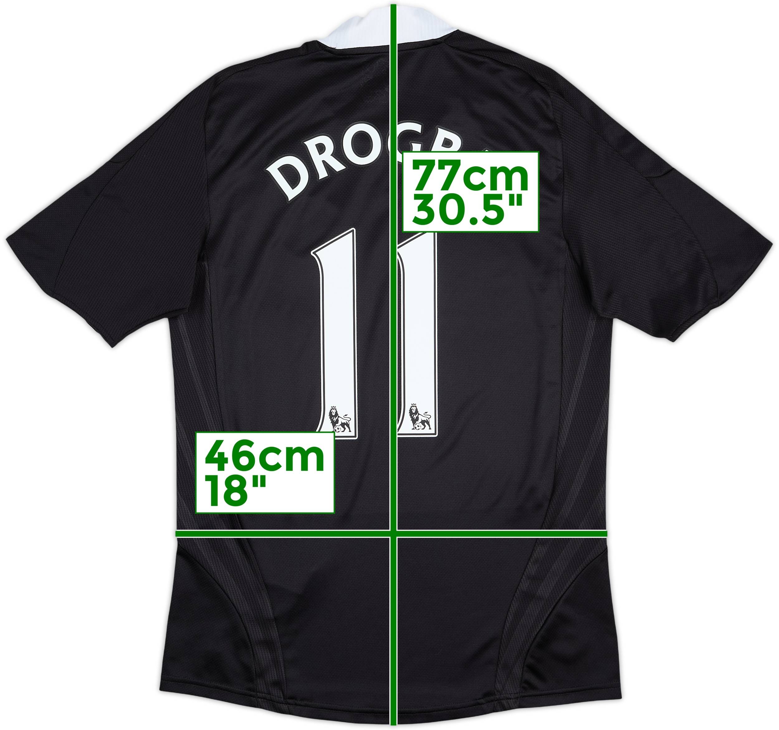 2008-09 Chelsea Away Shirt Drogba #11 - 6/10 - (S)