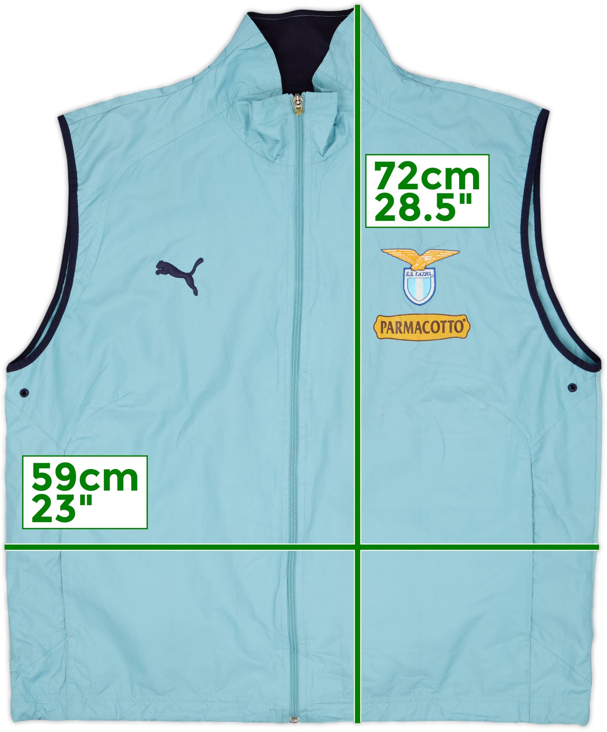 2002-03 Lazio Puma Gilet - 7/10 - (L)