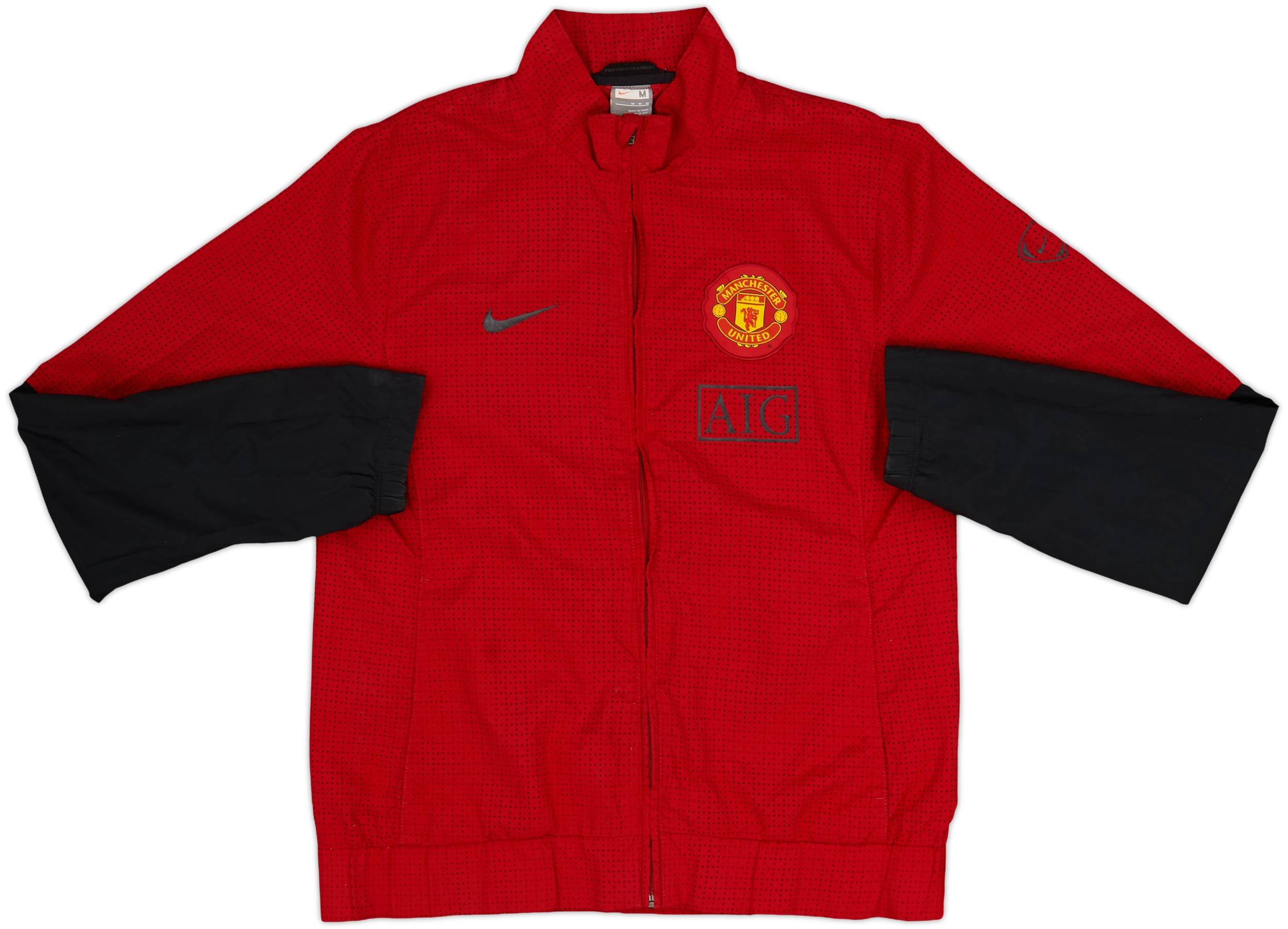 2009-10 Manchester United Nike Track Jacket - 9/10 - (M)