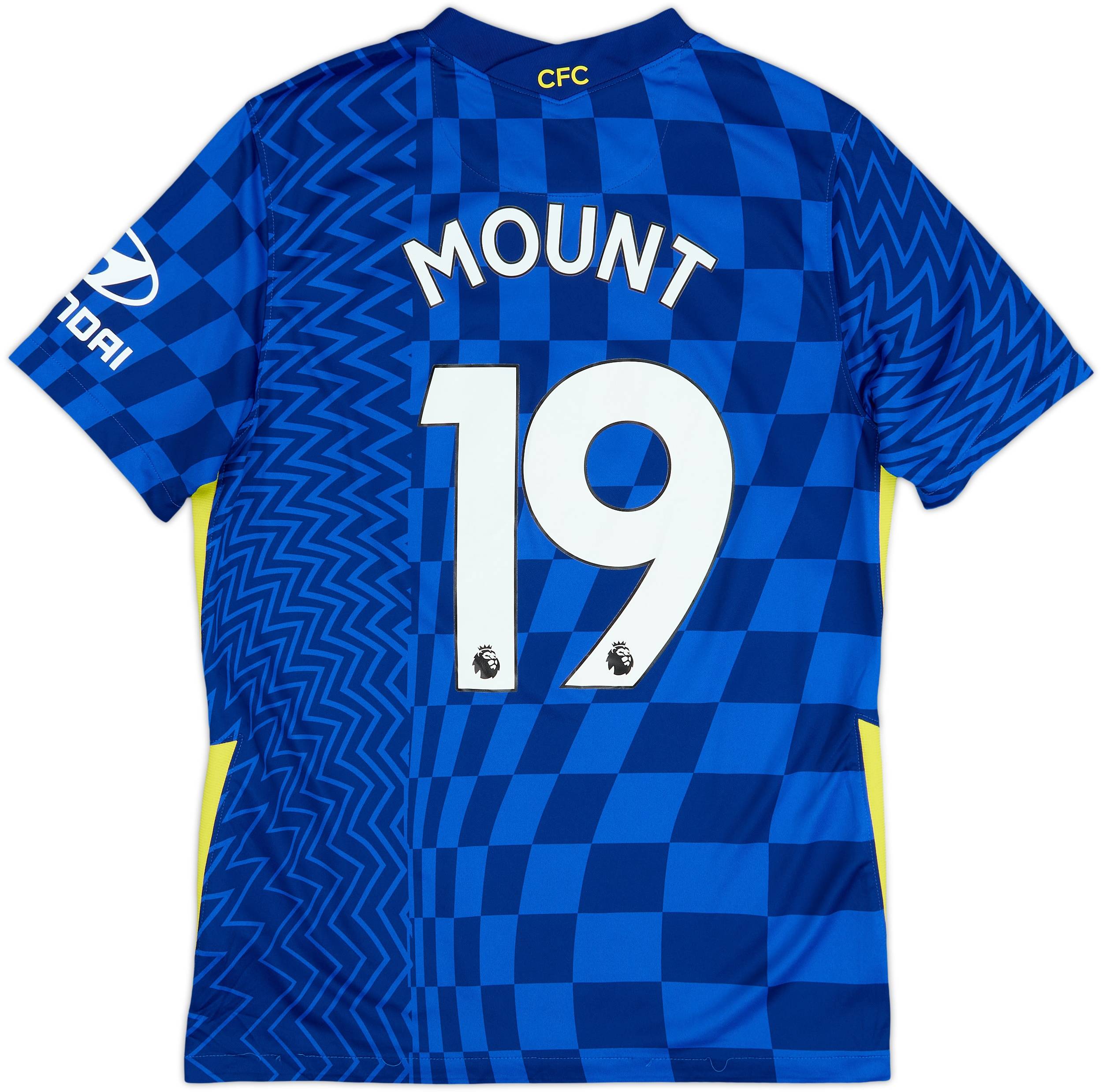 2021-22 Chelsea Home Shirt Mount #19 - 9/10 - (M)