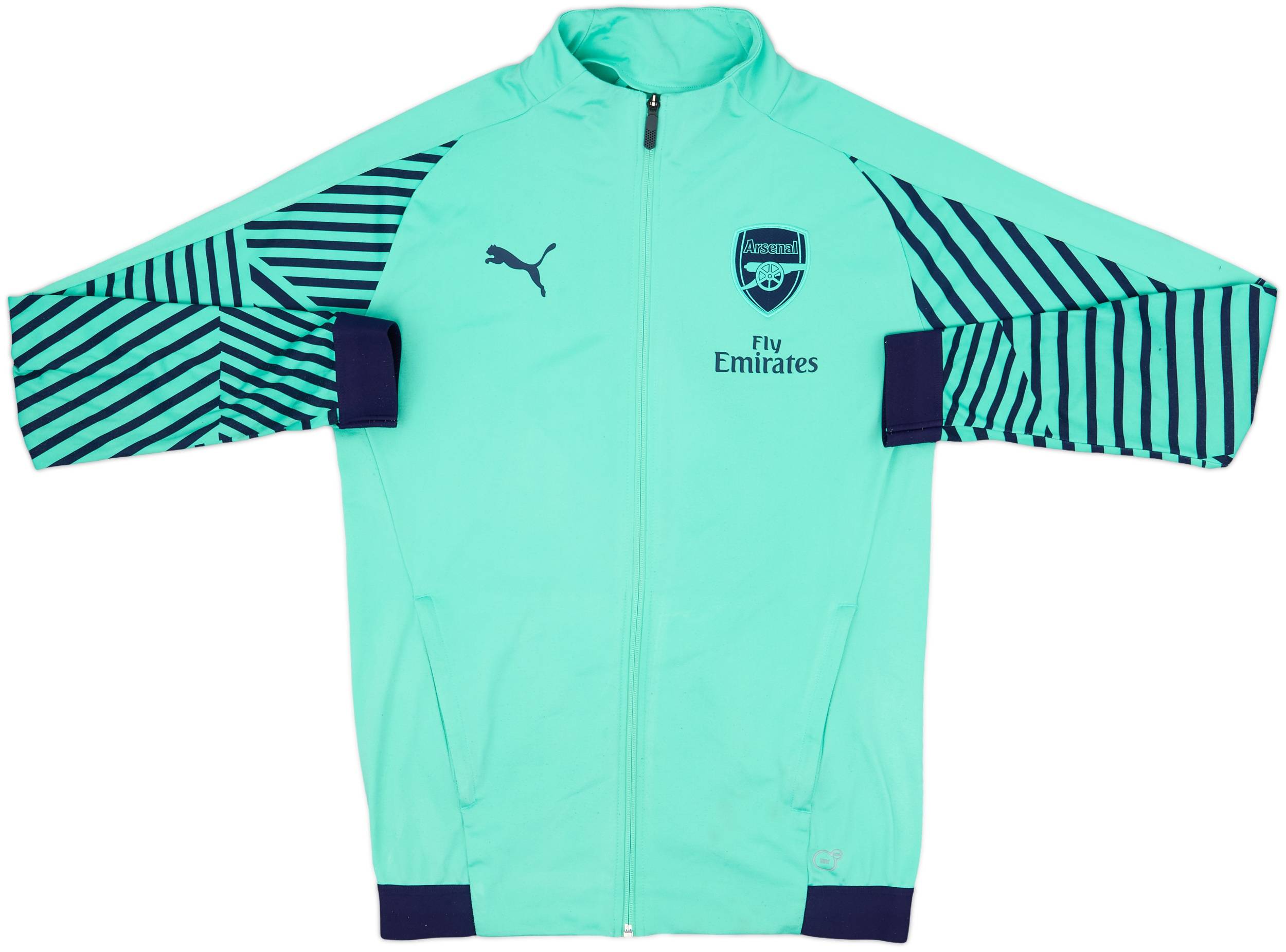 2017-18 Arsenal Puma Track Jacket - 8/10 - (S)