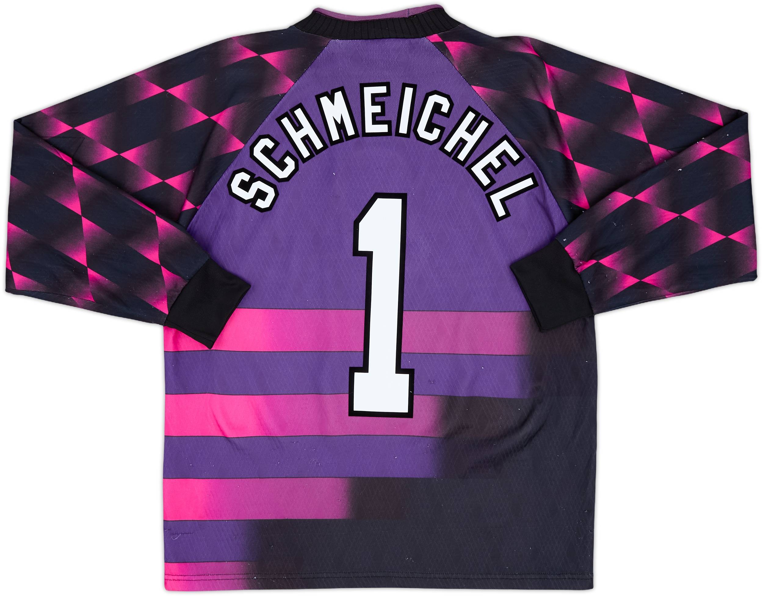 1996-97 Manchester United GK Shirt Schmeichel #1 - 6/10 - (Y)