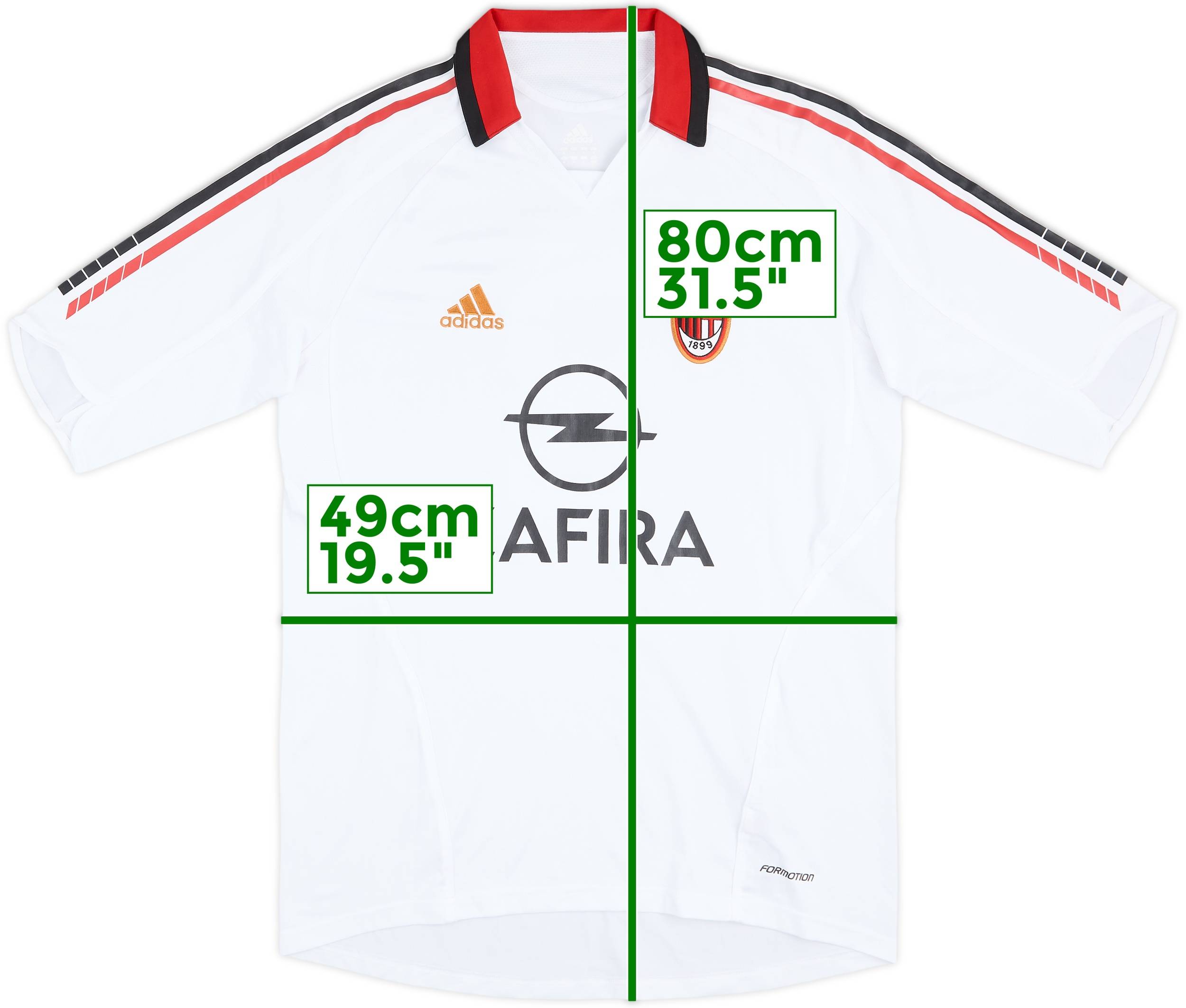 2005-06 AC Milan Match Issue Away Shirt #3
