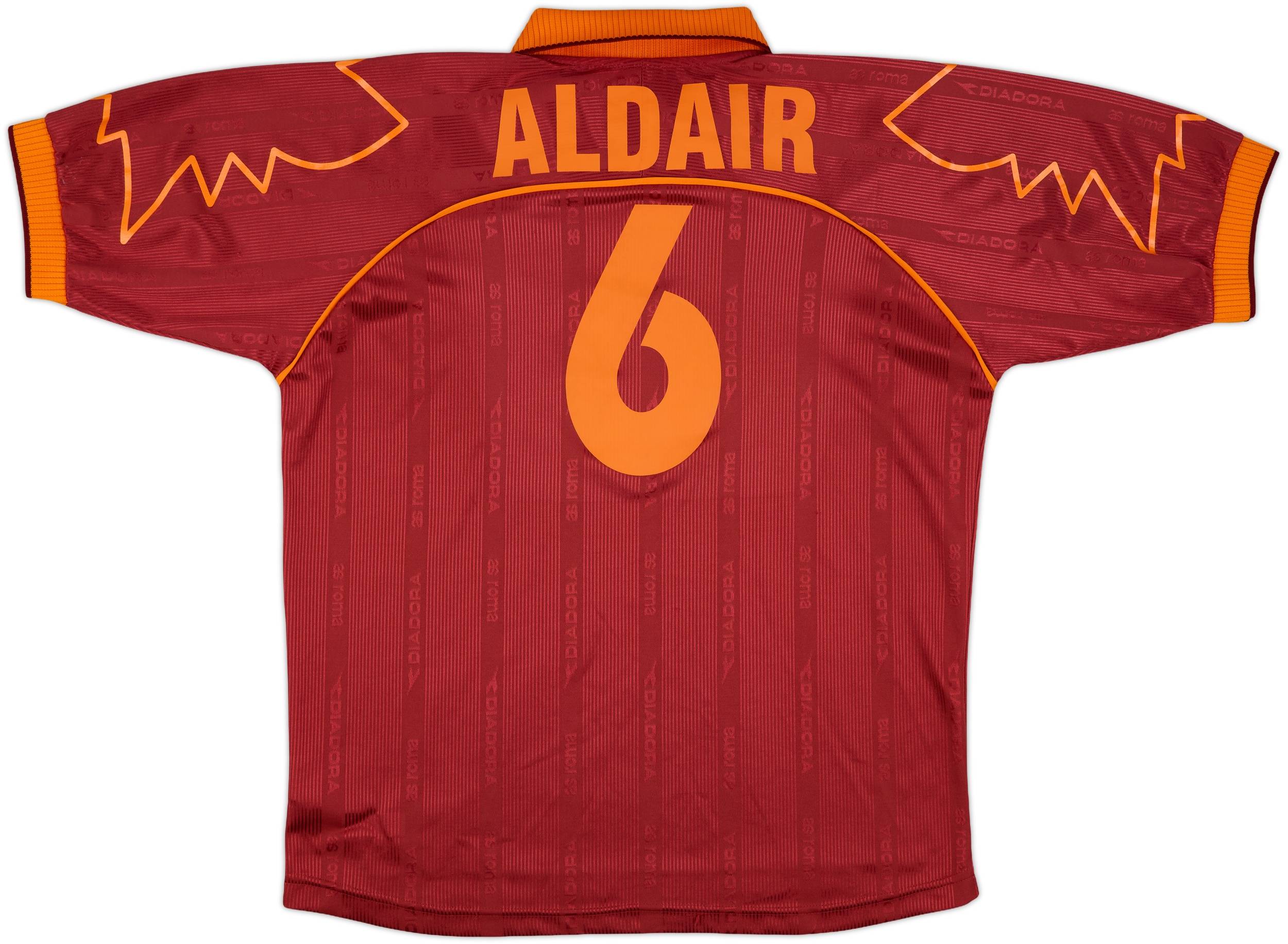 1999-00 Roma Home Shirt Aldair #6 - 7/10 - (XXL)