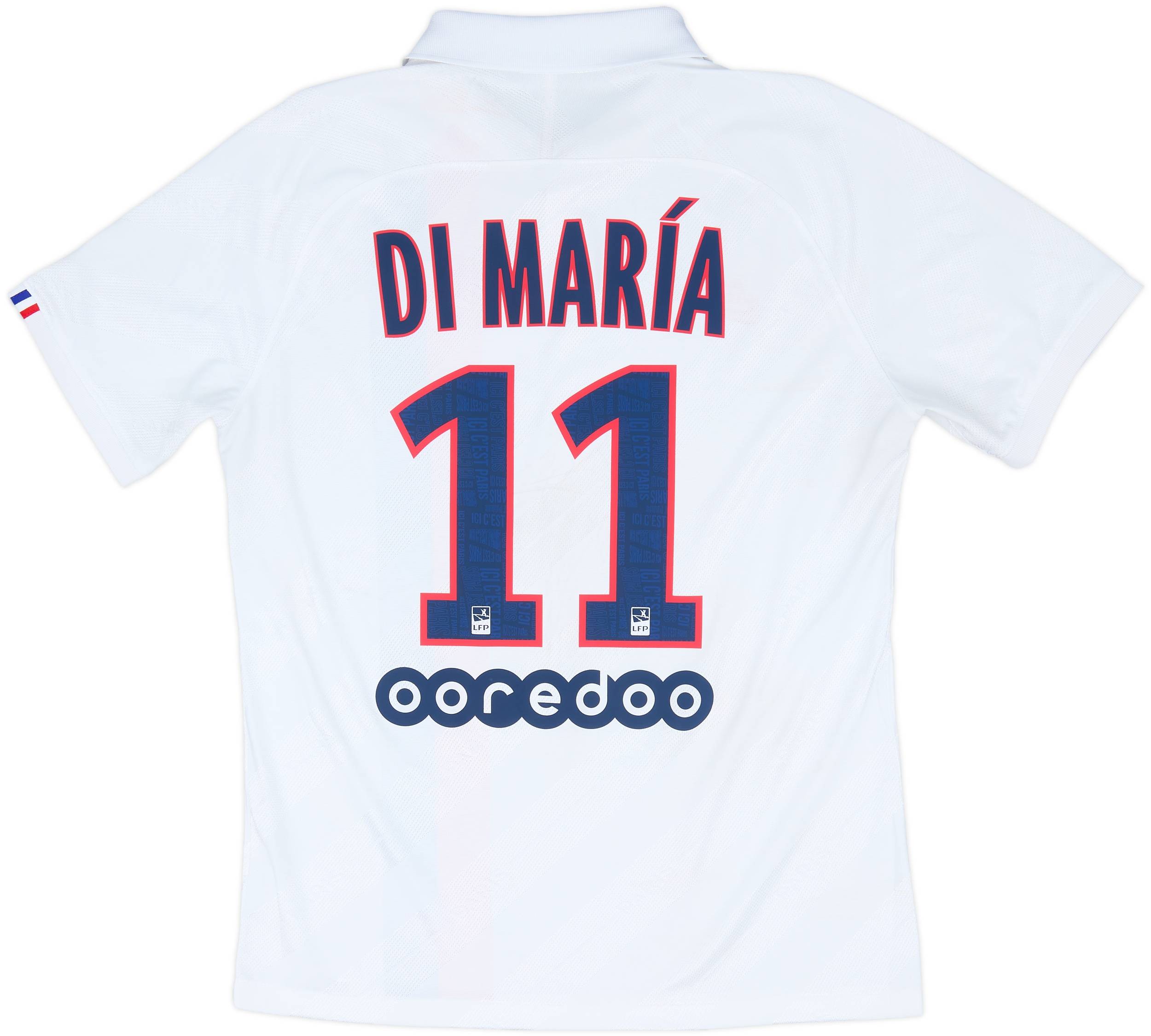 2019-20 Paris Saint-Germain Authentic Third Shirt Di Maria #11 - 7/10 - (M)