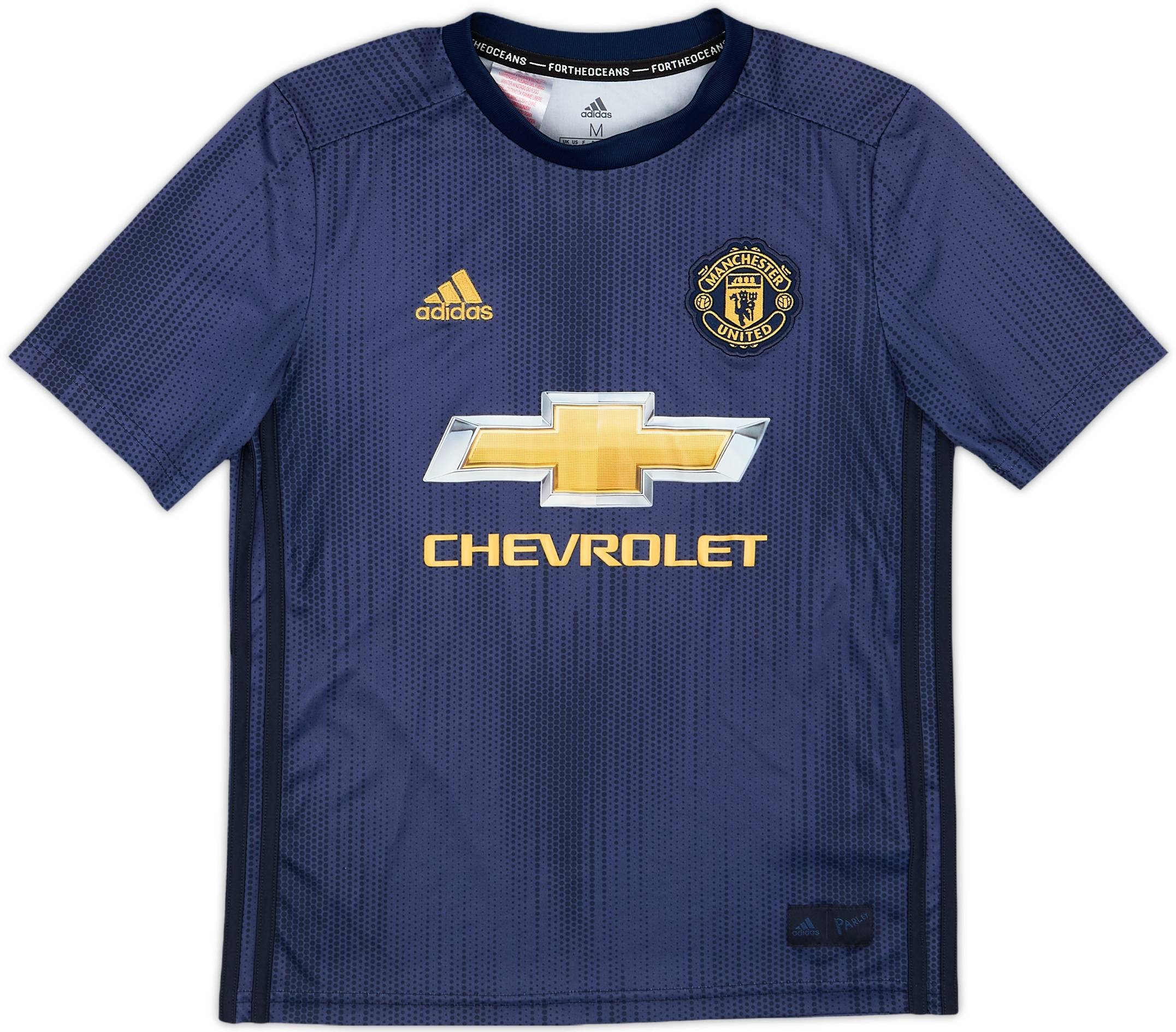 2018-19 Manchester United Third Shirt - 9/10 - (M.Boys)