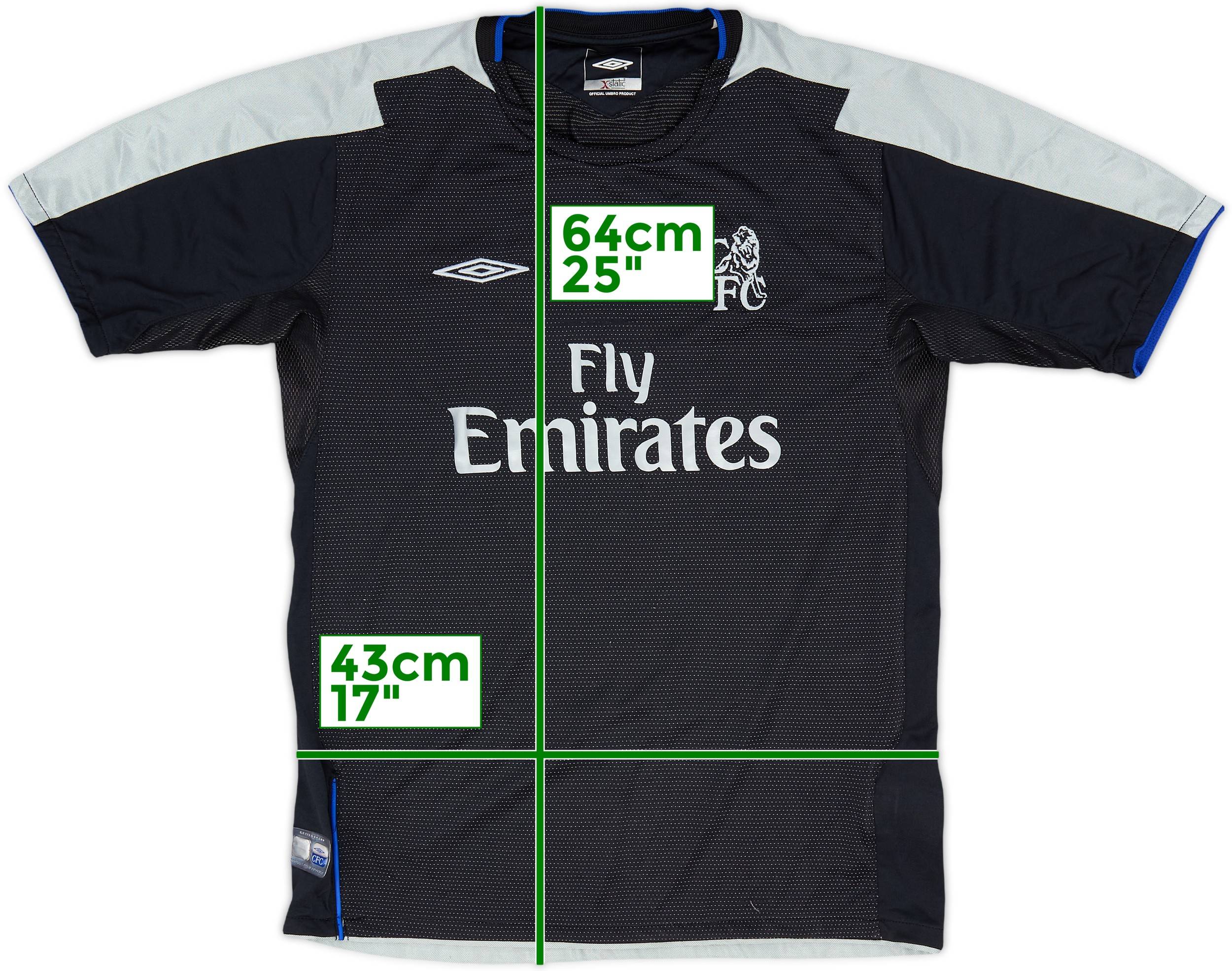 2004-05 Chelsea Away Shirt - 9/10 - (L.Boys)