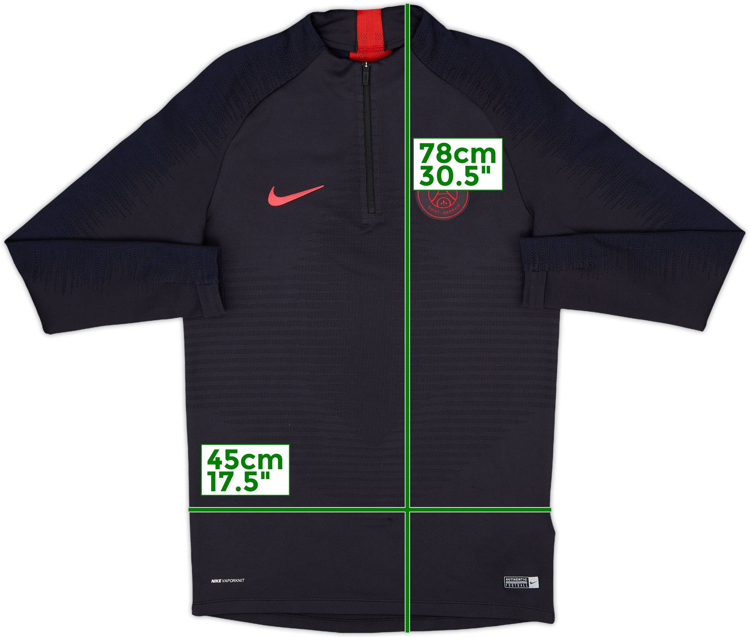 2019-20 Paris Saint-Germain Nike Vaporknit 1/4 Zip Drill Top - 8