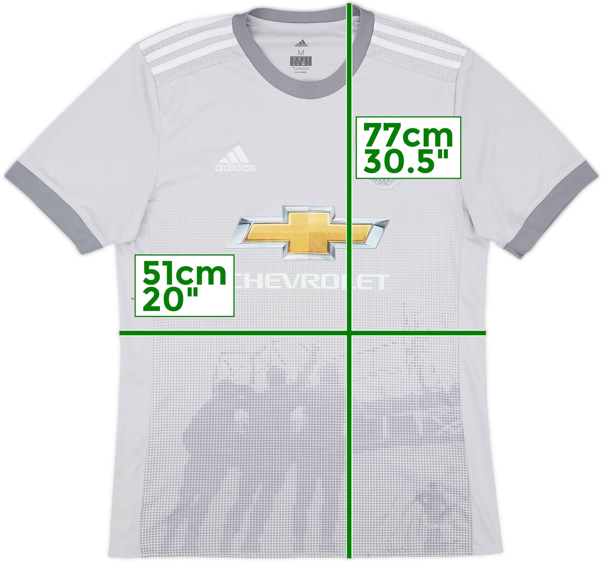 2017-18 Manchester United Third Shirt 5/10 (M)