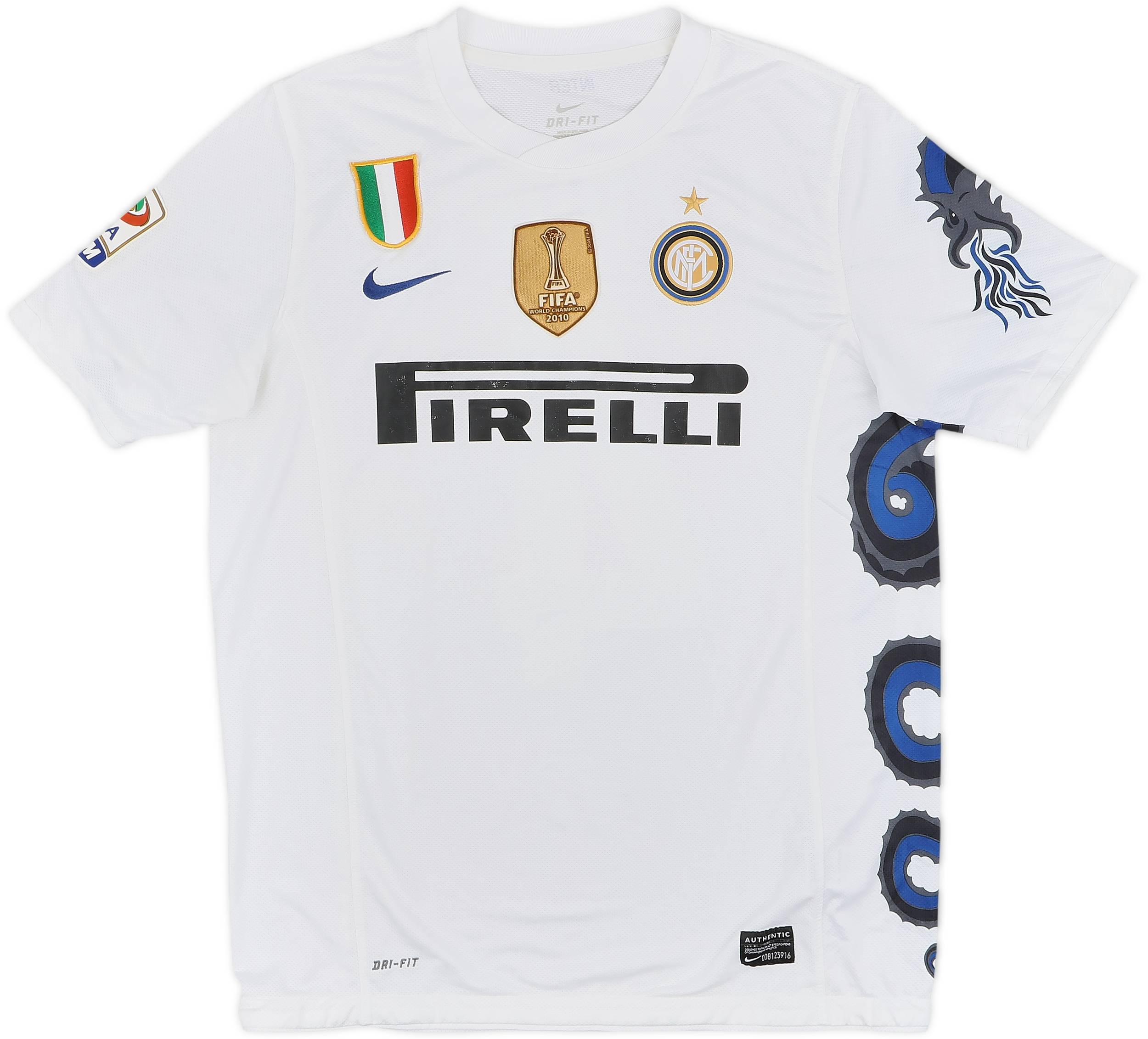 2010-11 Inter Milan Away Shirt - 6/10 - (XL.Boys)