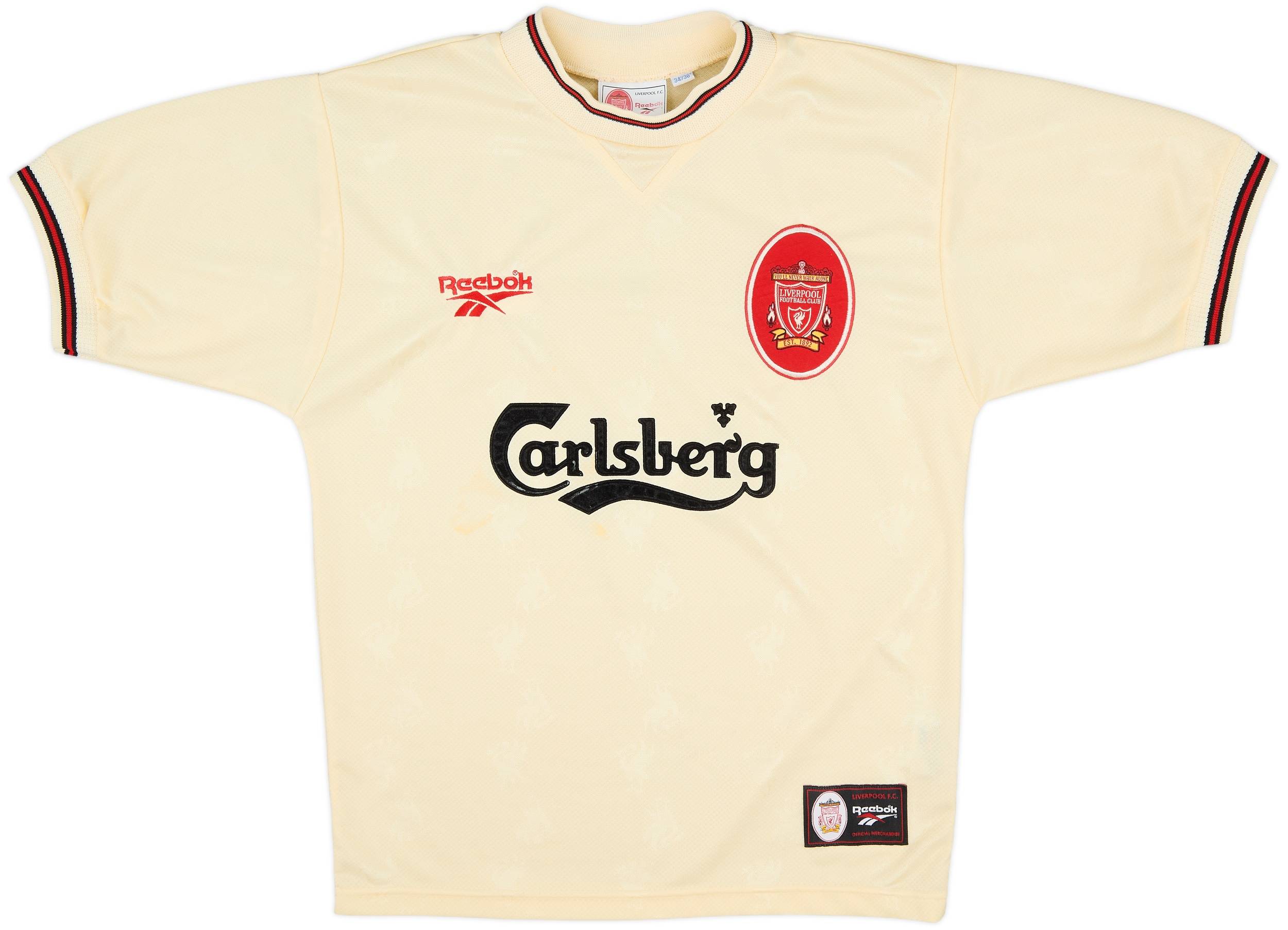 LIVERPOOL FC 96-97 away ユニフォーム LFC Retro Adults 96/97 Away Shirt