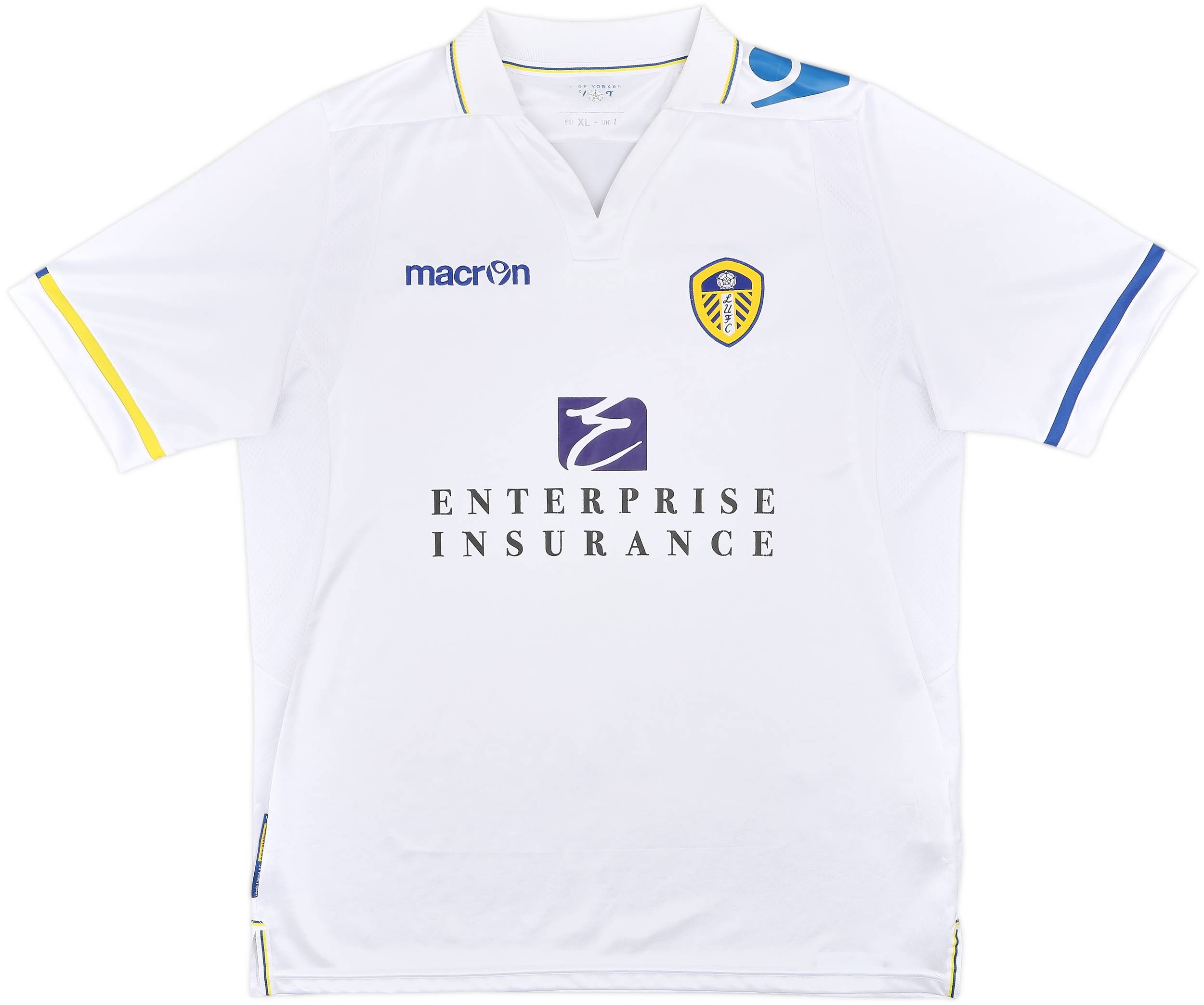 2011-12 Leeds United Home Shirt - 8/10 - (L)