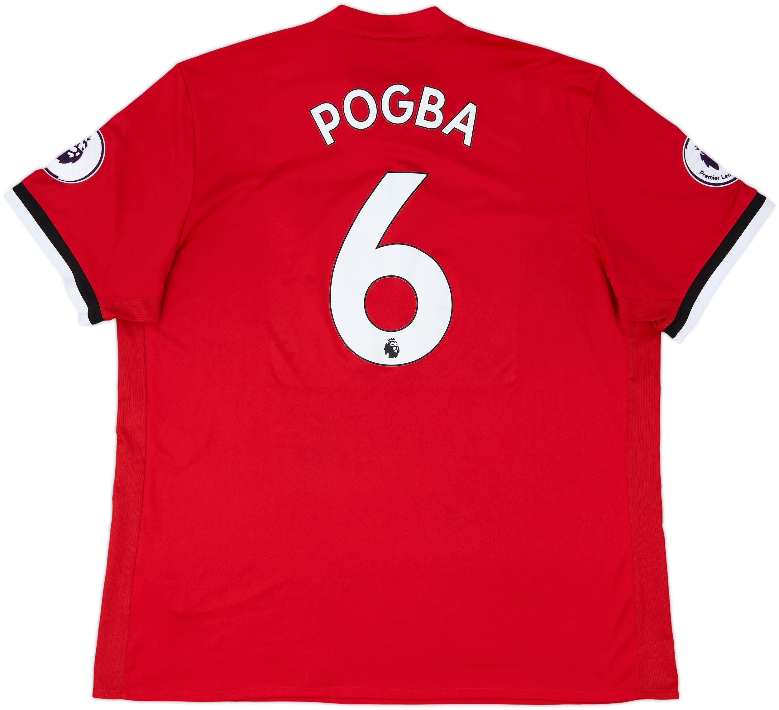 2017-18 Manchester United Home Shirt Pogba #6 - 8/10 - (XXL)