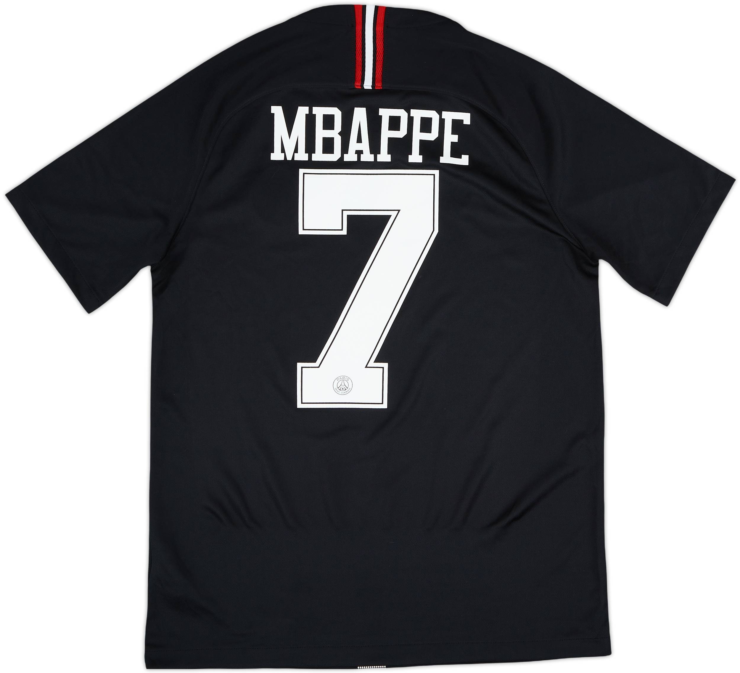 2018-19 Paris Saint-Germain Third/Home Shirt Mbappe #7 - 9/10 - (M)