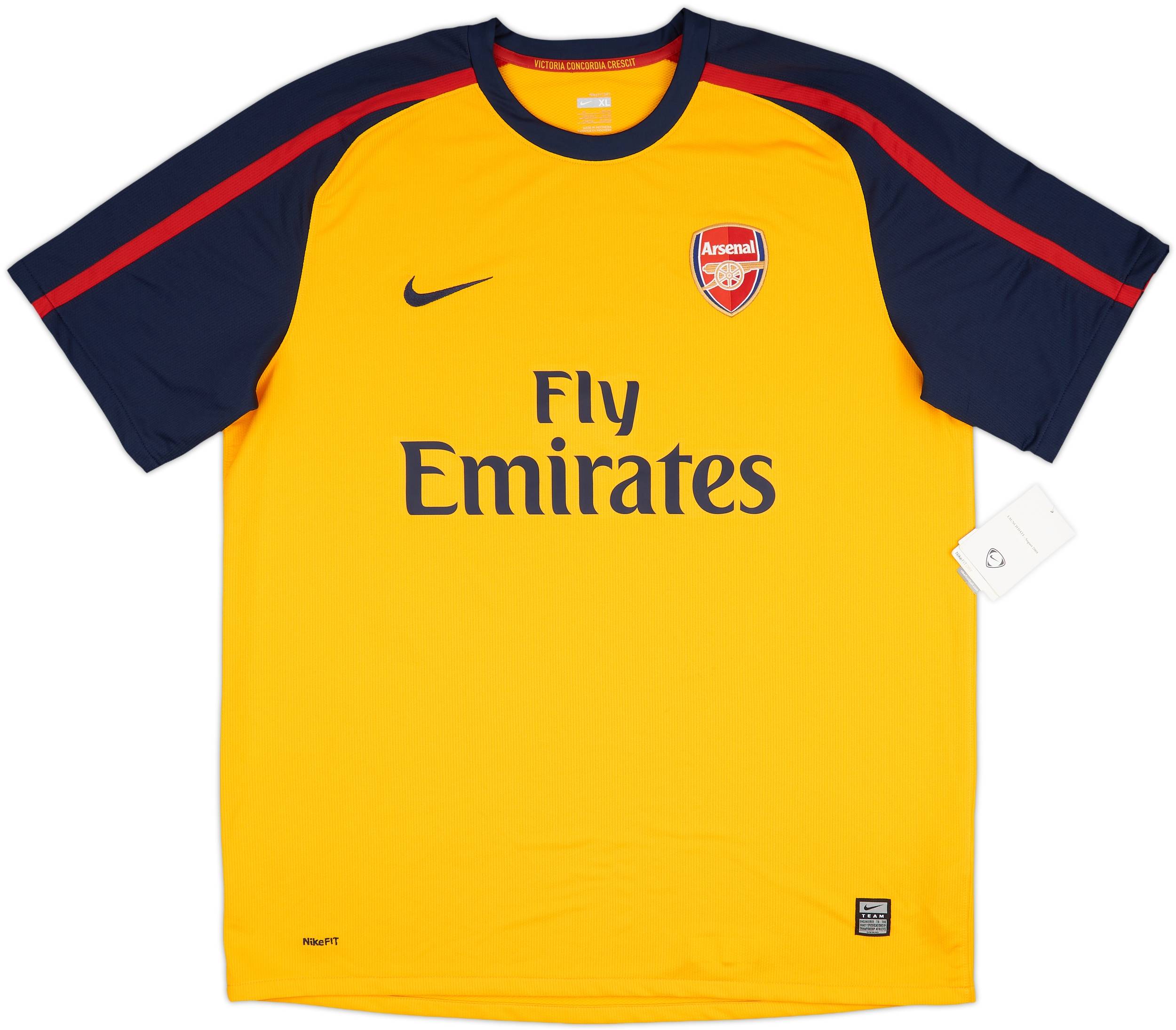 2008-09 Arsenal Away Shirt Rosicky #7 (XL)