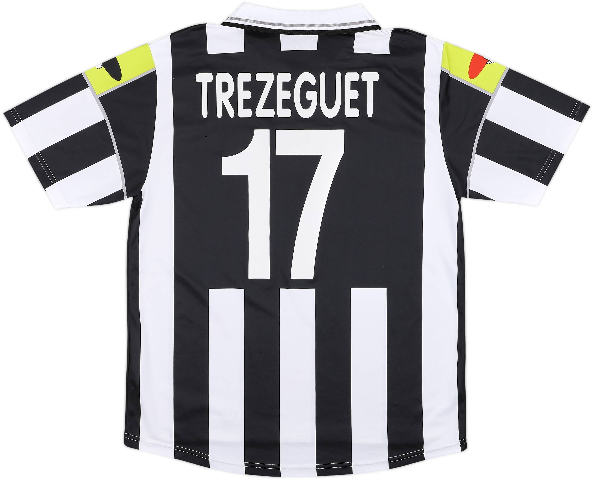 2000-01 Juventus Ciaoweb Home Shirt Trezeguet #17 - 9/10 - (L)