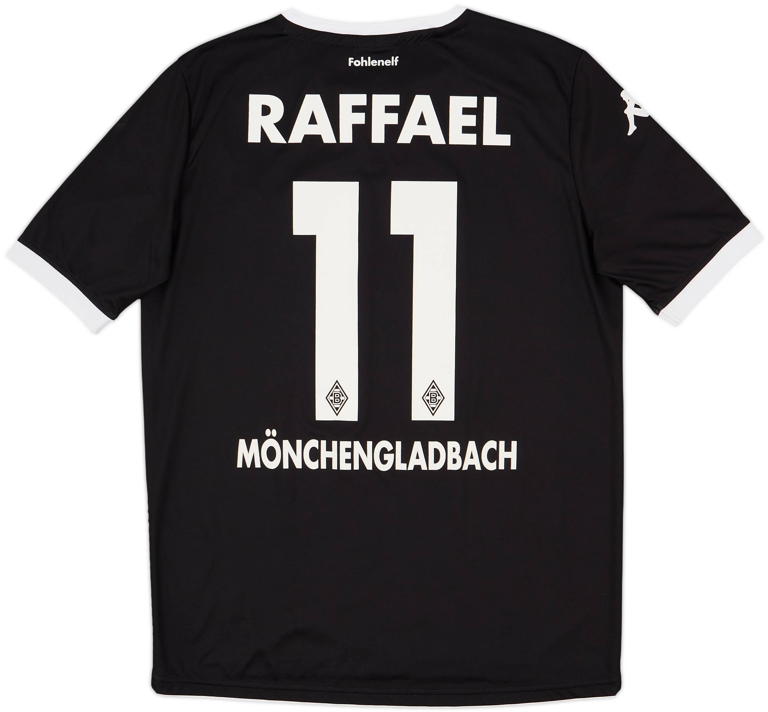 2015-16 Borussia Monchengladbach European Home Shirt Raffael 11 - 9/10 - (M)