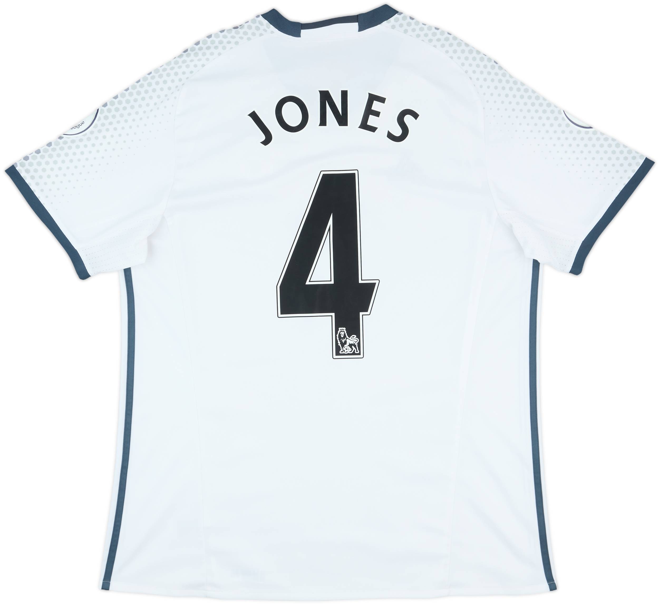 2016-17 Manchester United Third Shirt Jones #4 - 8/10 - (XL)