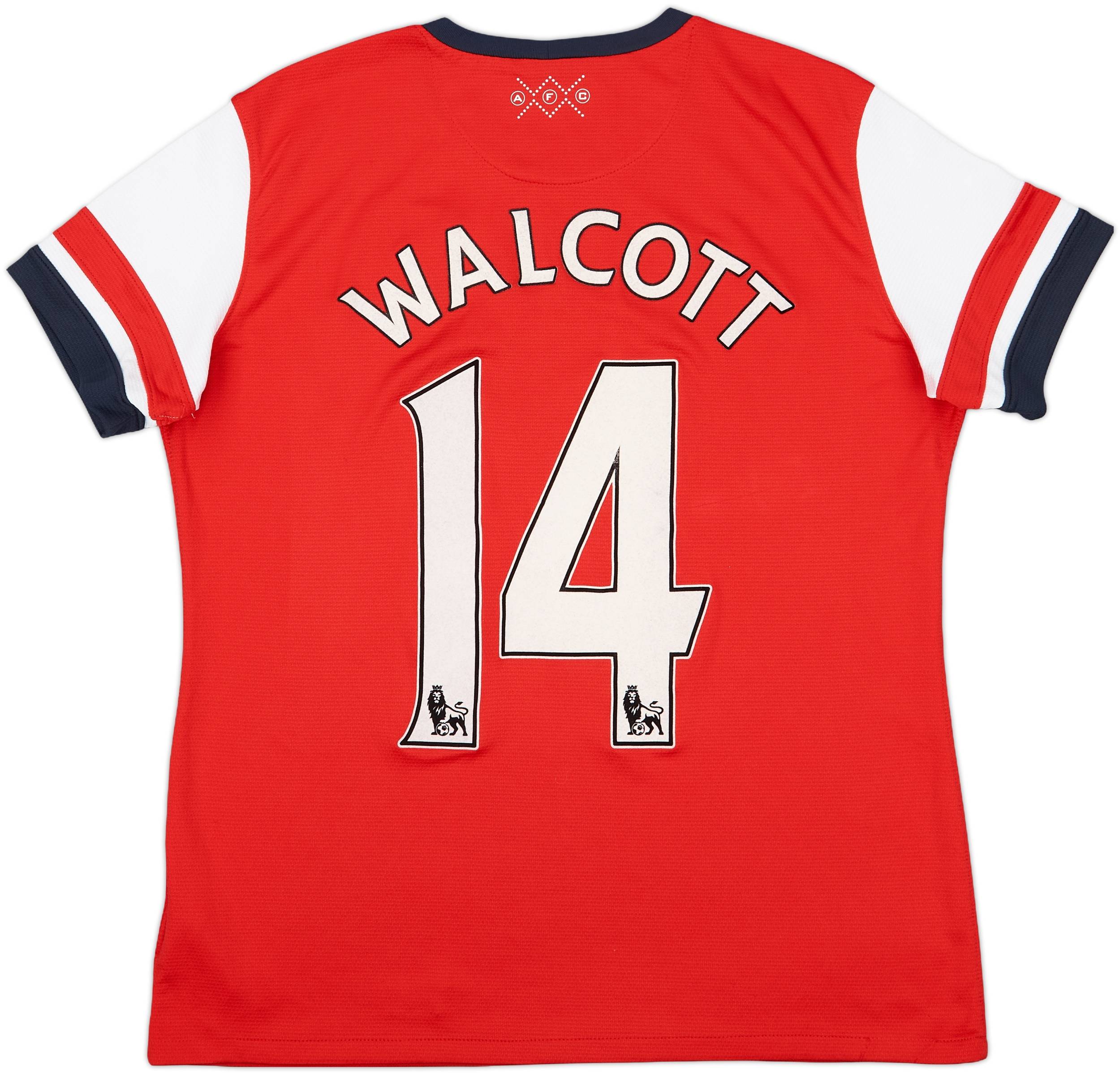 201-14 Arsenal Home Shirt Walcott #14 (Women's L)