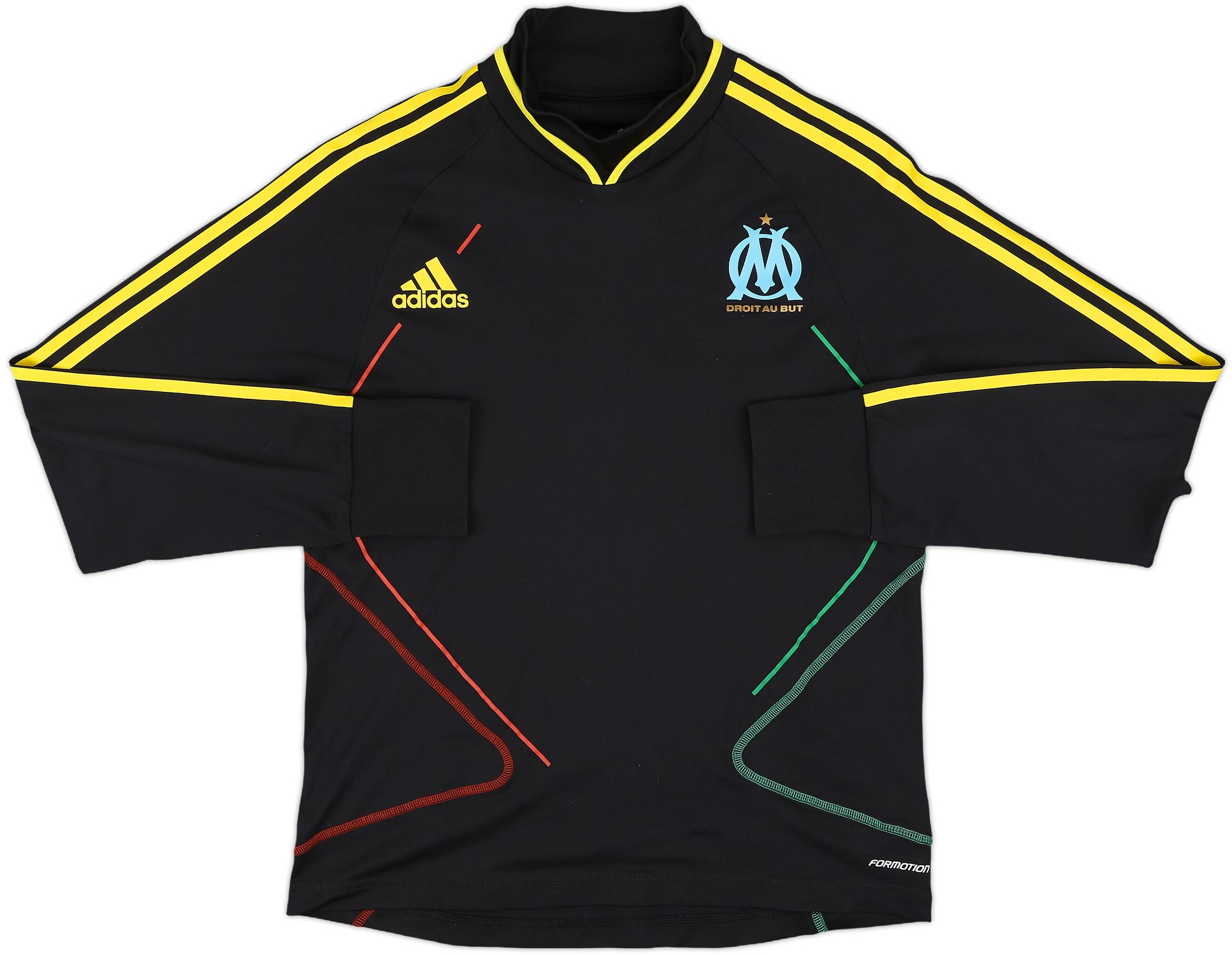 2010-11 Olympique Marseille adidas Formotion Training Top - 8/10 - (L)