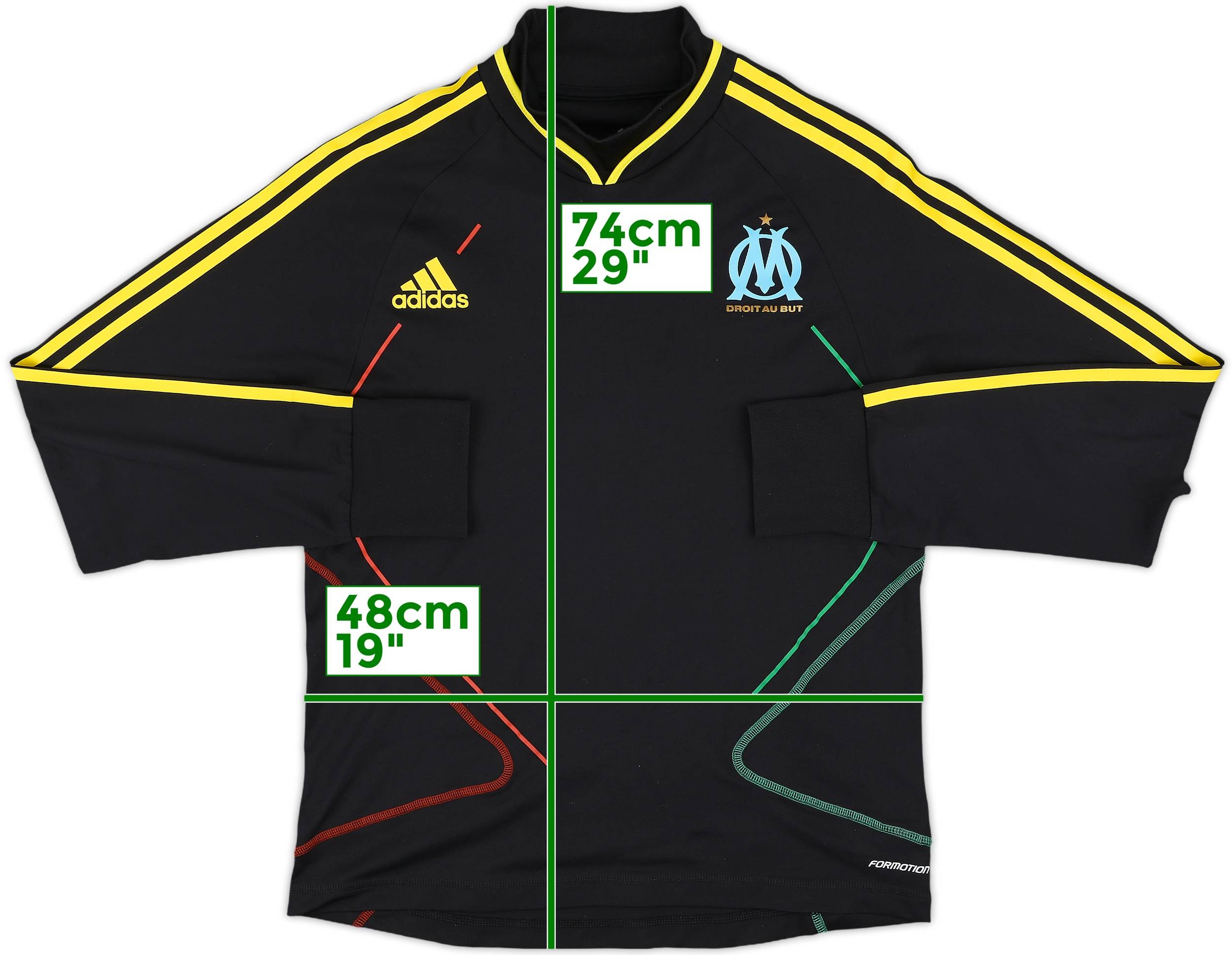 ウェア 00s adidas \"Olympique Marseille\" Olympique Marseille Adidas 2010 Football Tracksuit Top