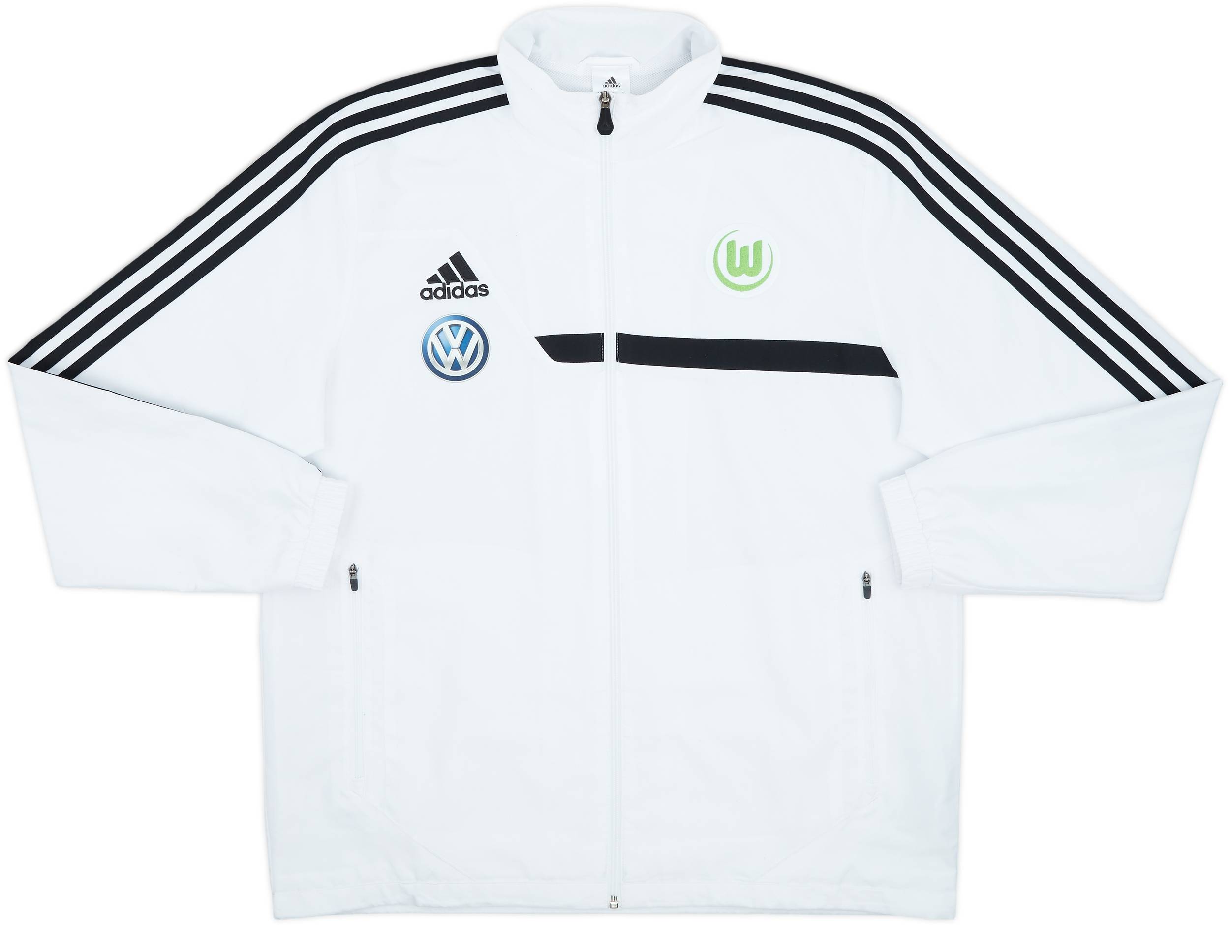 2013-14 Wolfsburg adidas Track Jacket - 8/10 - (L)