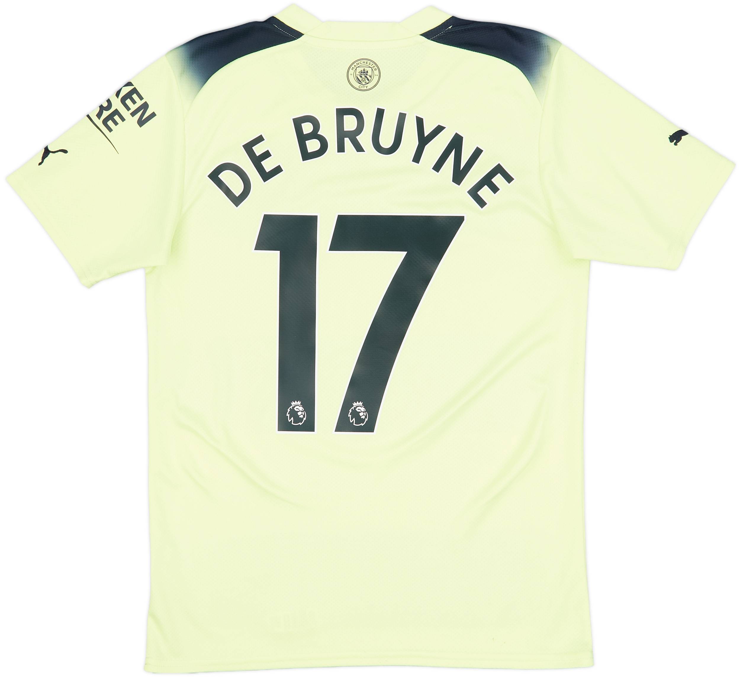 2022-23 Manchester City Third Shirt De Bruyne #17 - 10/10 - (S)