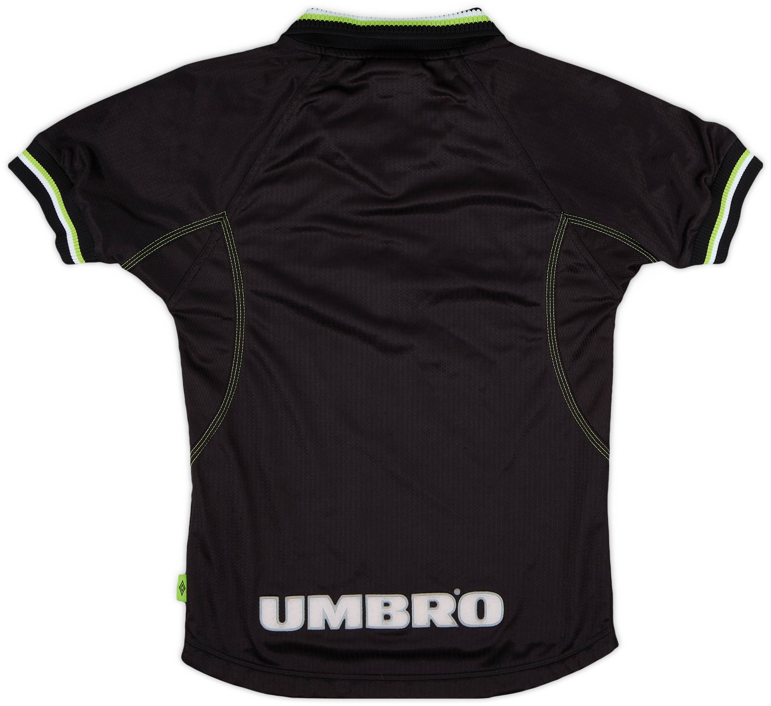 【希少】Man.U三冠ユニフォーム1998-99 SHARP × UMBRO あの3冠から20年、マンチェスター・U「伝説の98-99ユニフォーム