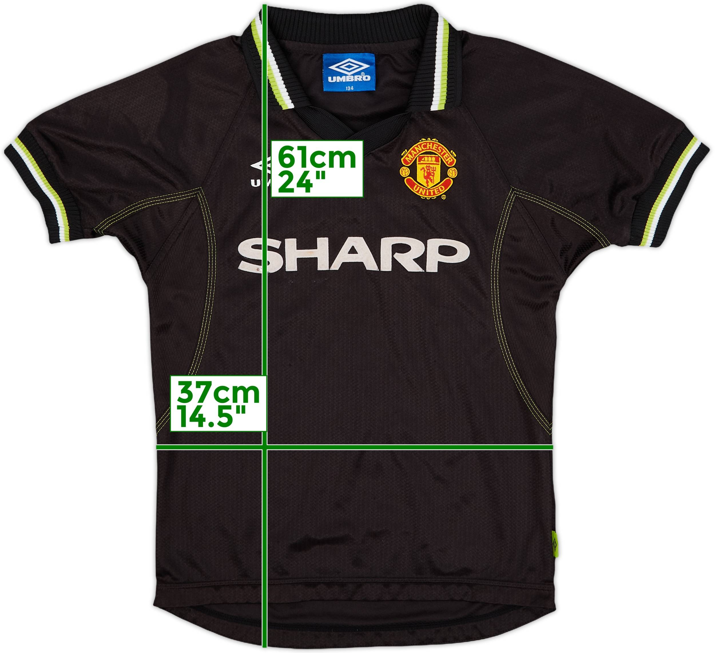 【希少正規品】Manchester United 1999 サードUmbro Manchester United Third football shirt 1998 - 1999 Jersey