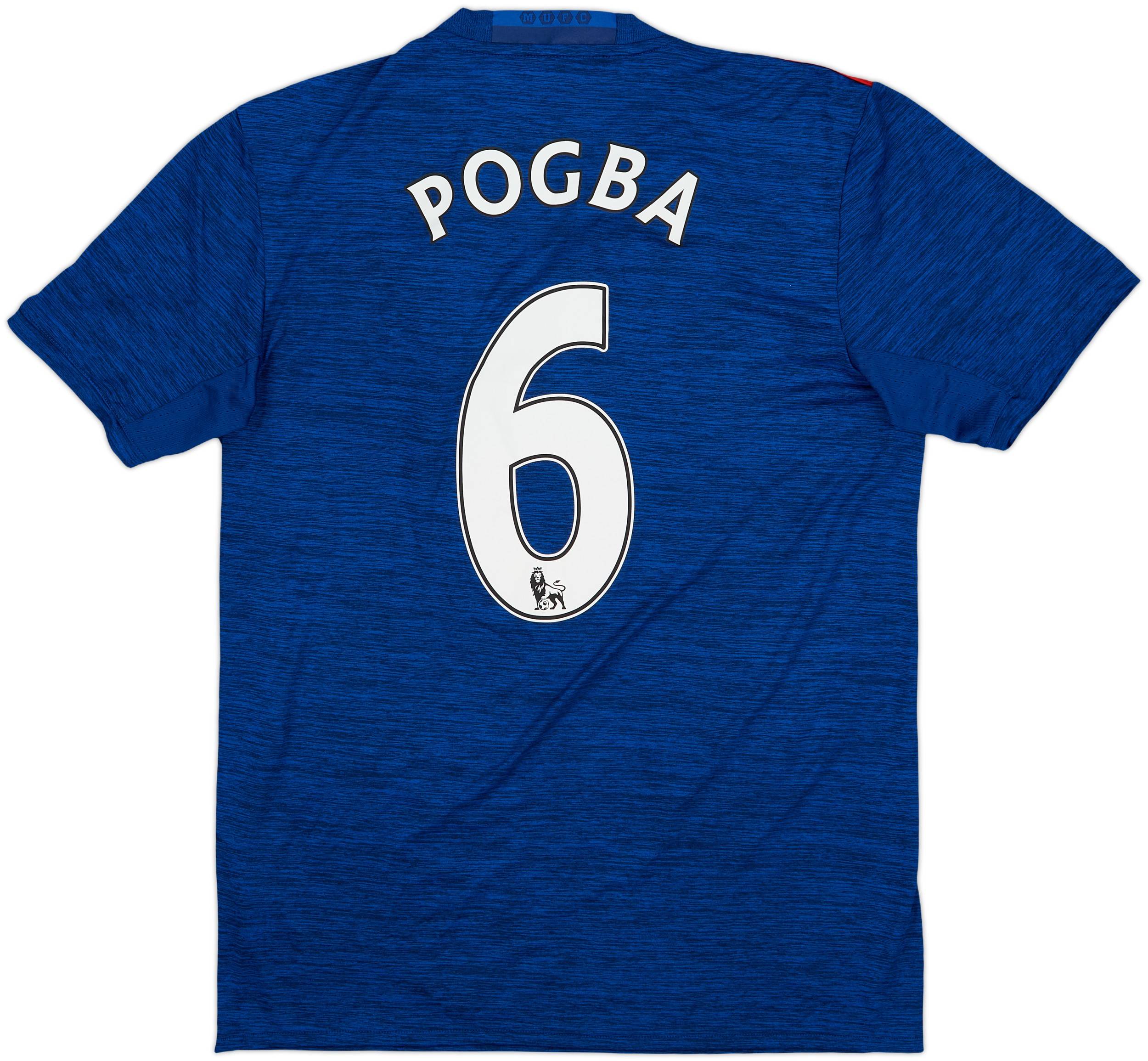 2016-17 Manchester United Away Shirt Pogba #6 - 7/10 - (S)