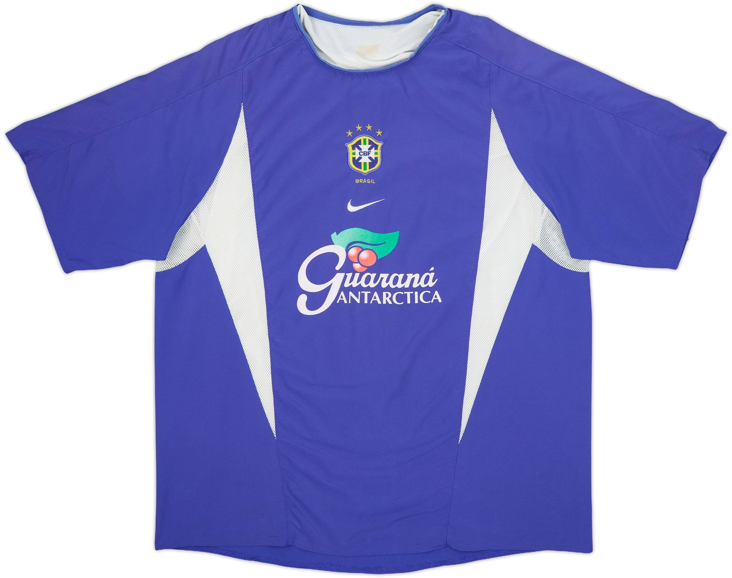 Nike Brazil ブラジル代表 トレーニングシャツ 青 mens-nike-blue-brazil-national
