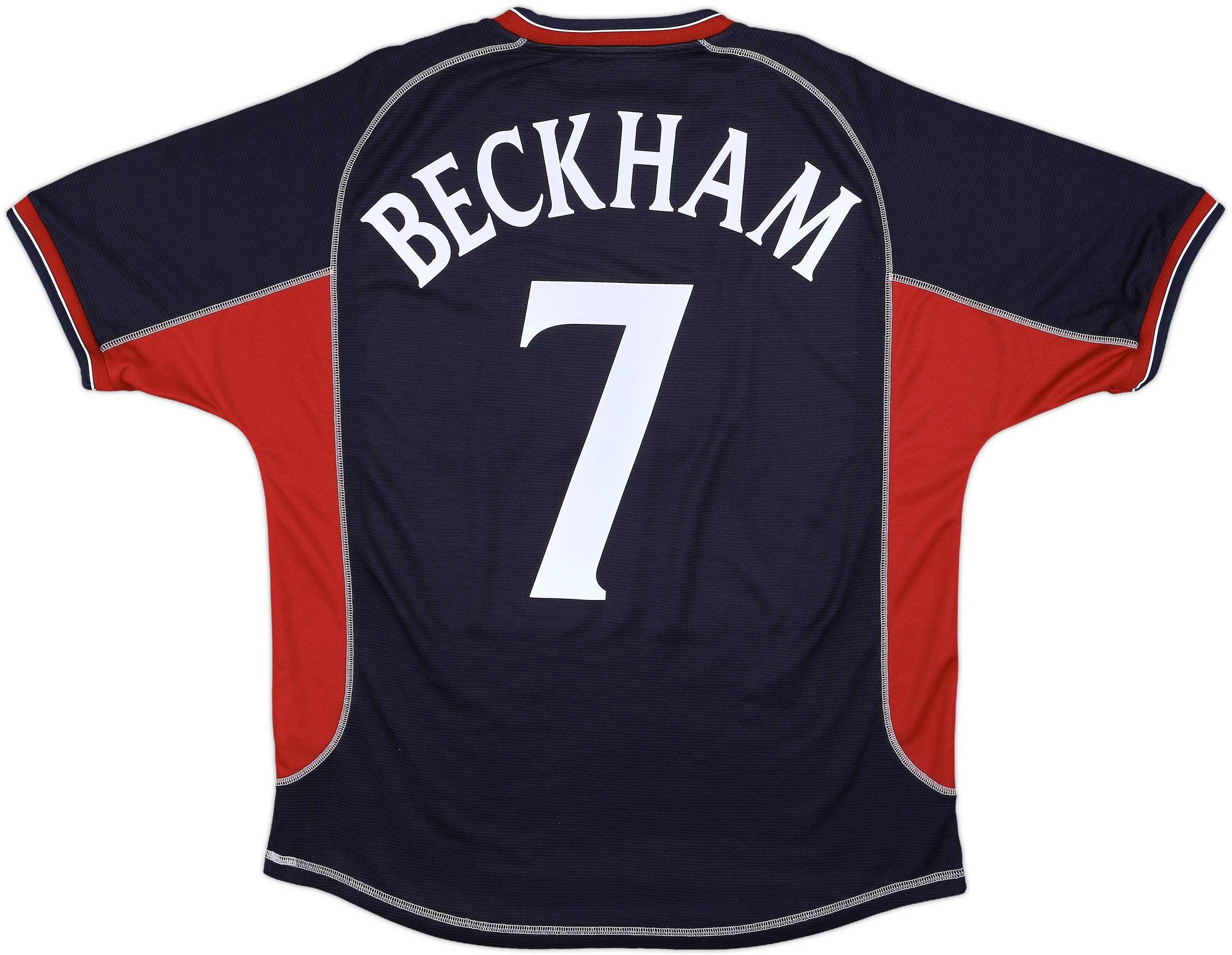 2000-01 Manchester United Third Shirt Beckham #7 - 9/10 - (L)