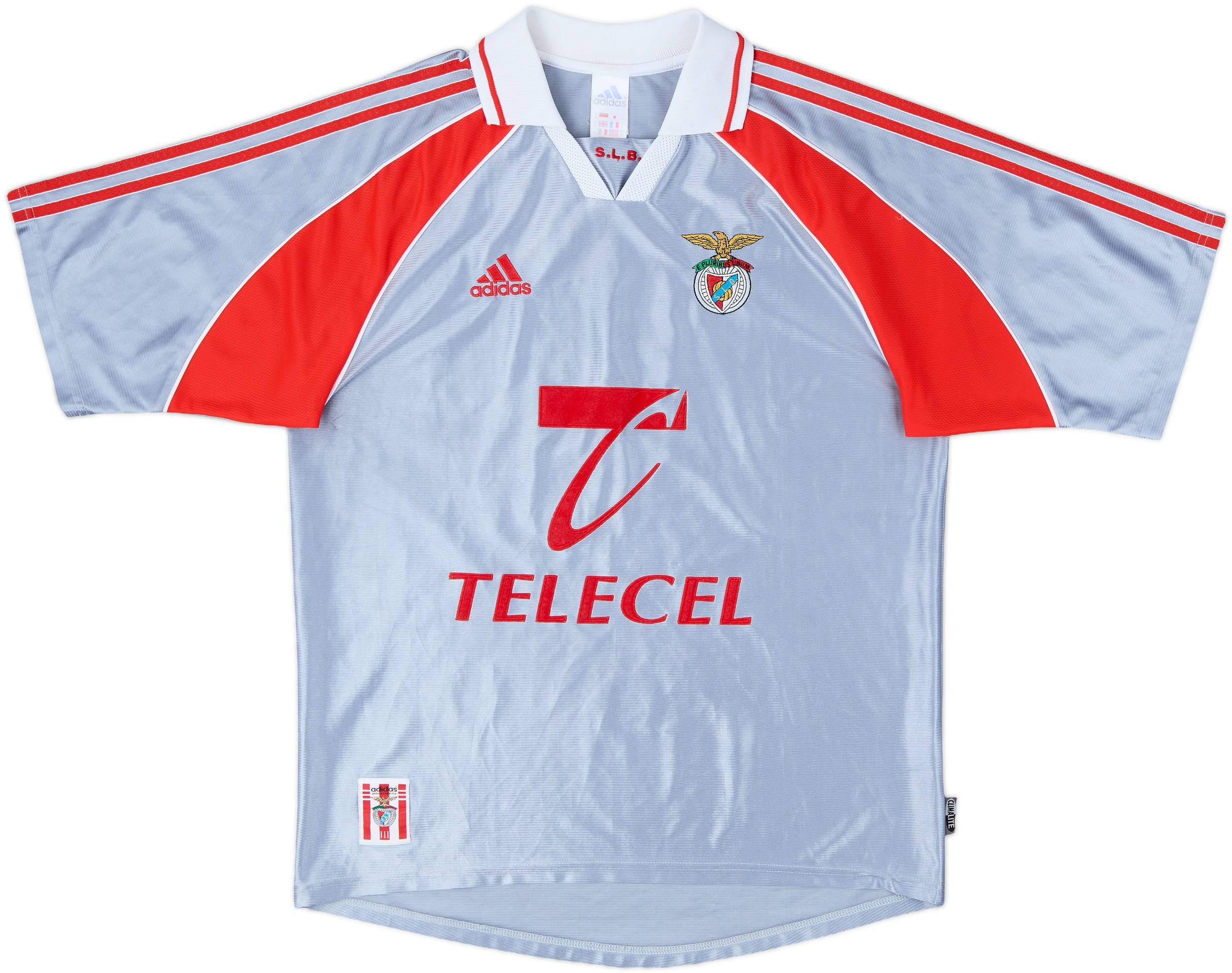 1999-00 Benfica Away Shirt - 8/10 - (M)