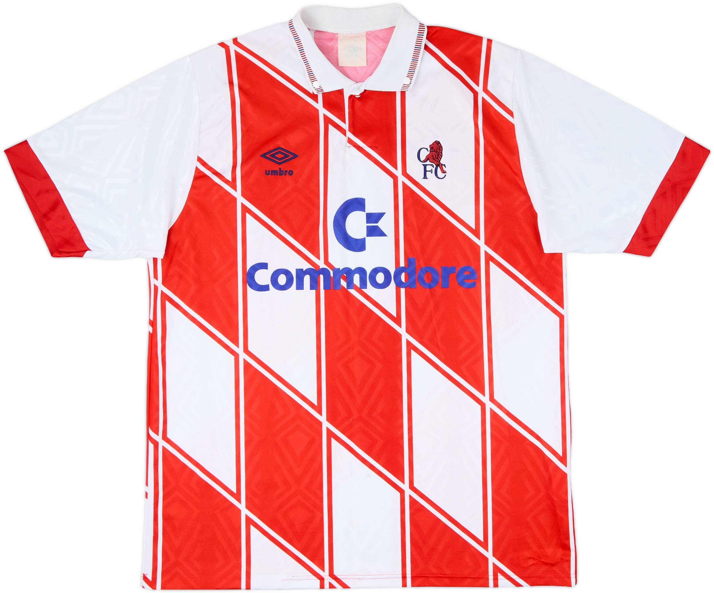 1990-92 Chelsea Away Shirt - 8/10 - (XL)