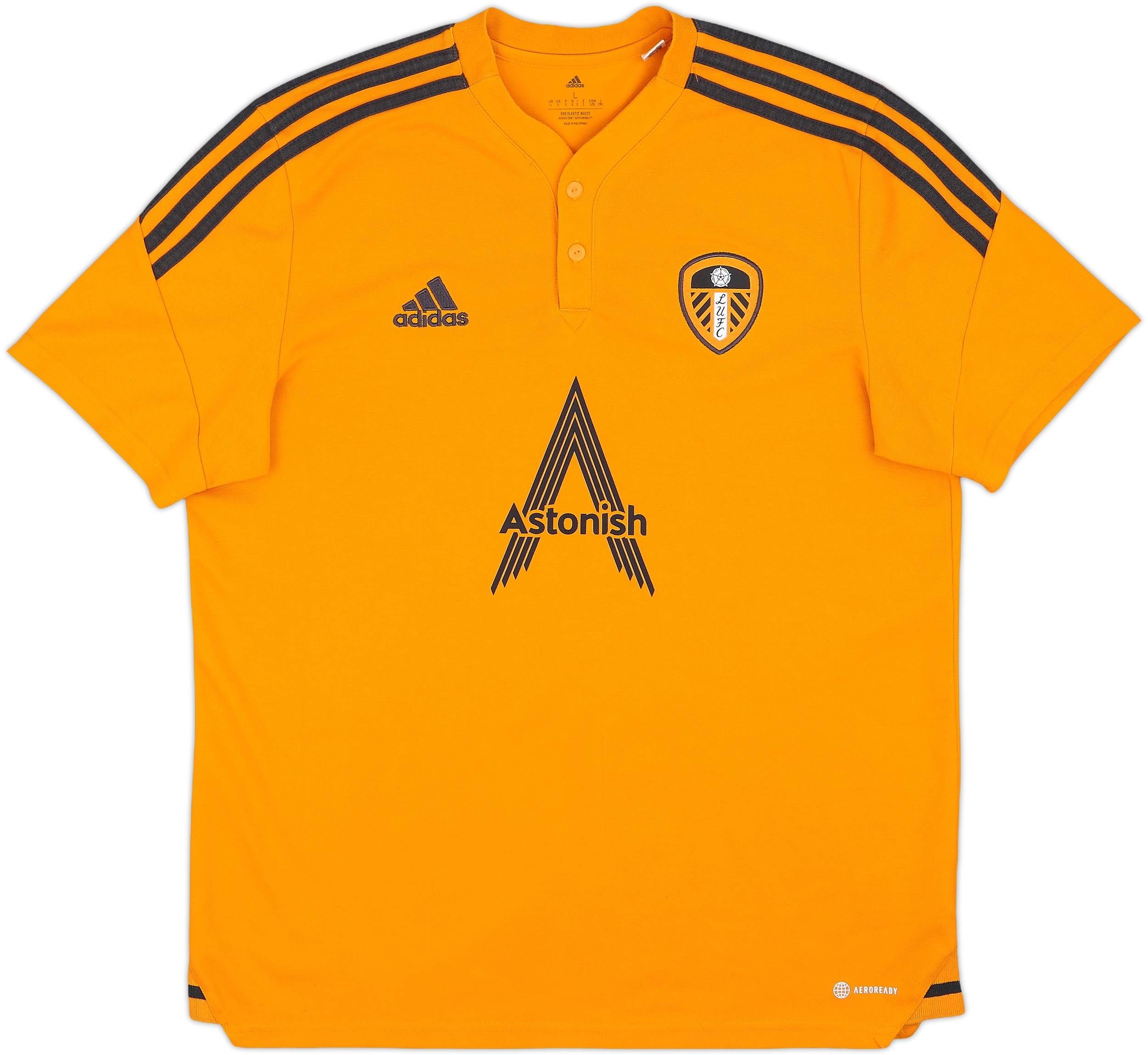 2022-23 Leeds adidas Polo Shirt - 8/10 - (L)