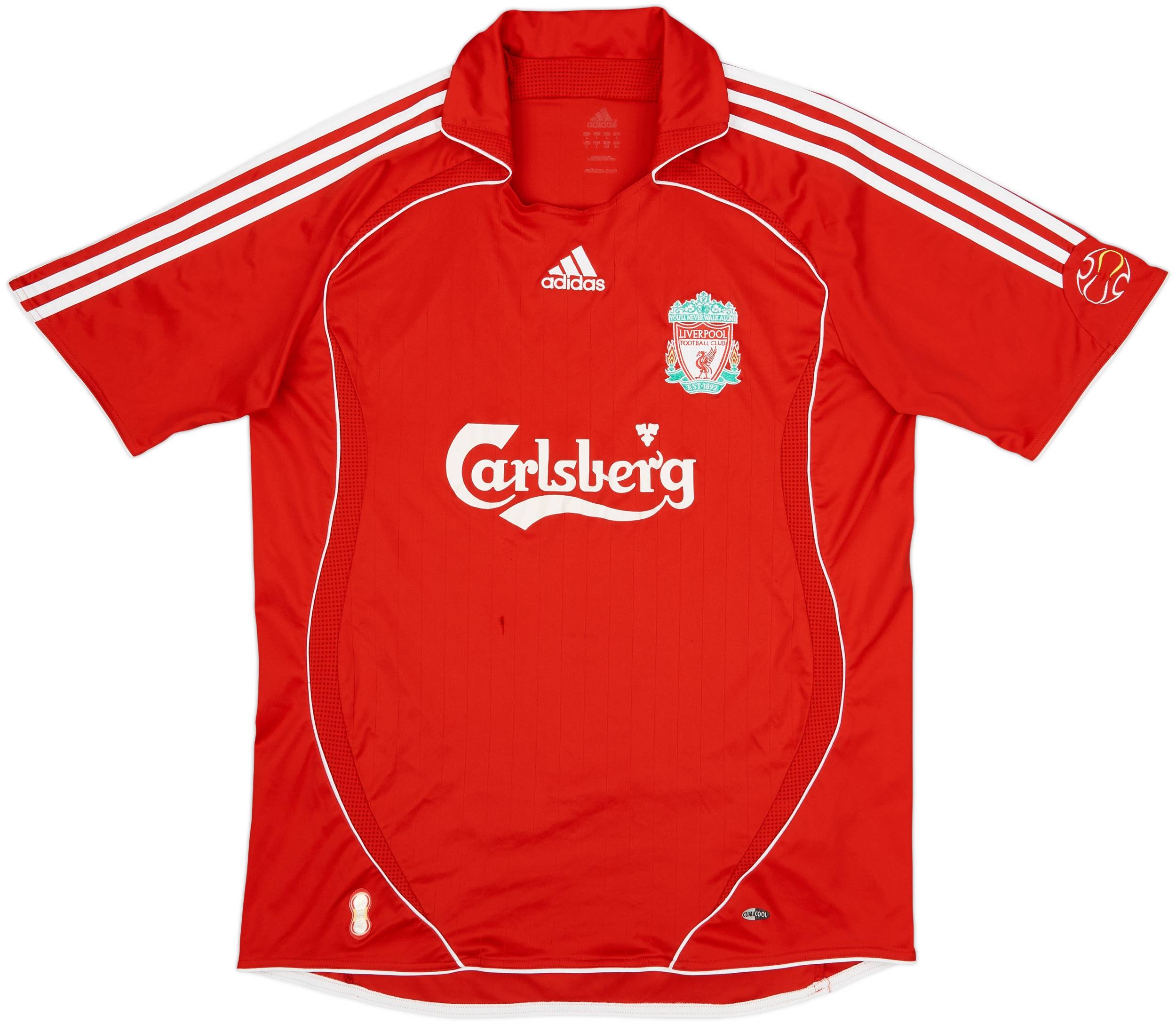 2006-08 Liverpool Home Shirt - 5/10 - (L)