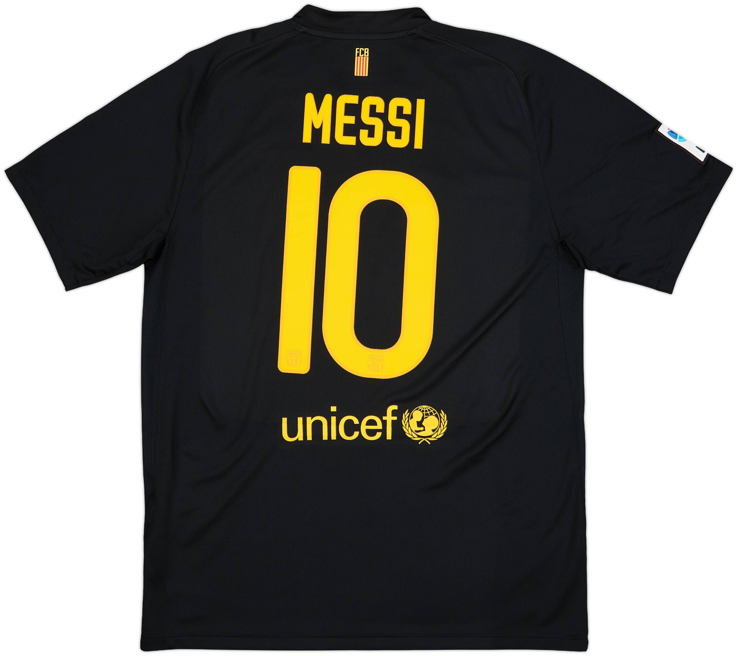2011-12 Barcelona Away Shirt Messi #10 - 7/10 - (L)