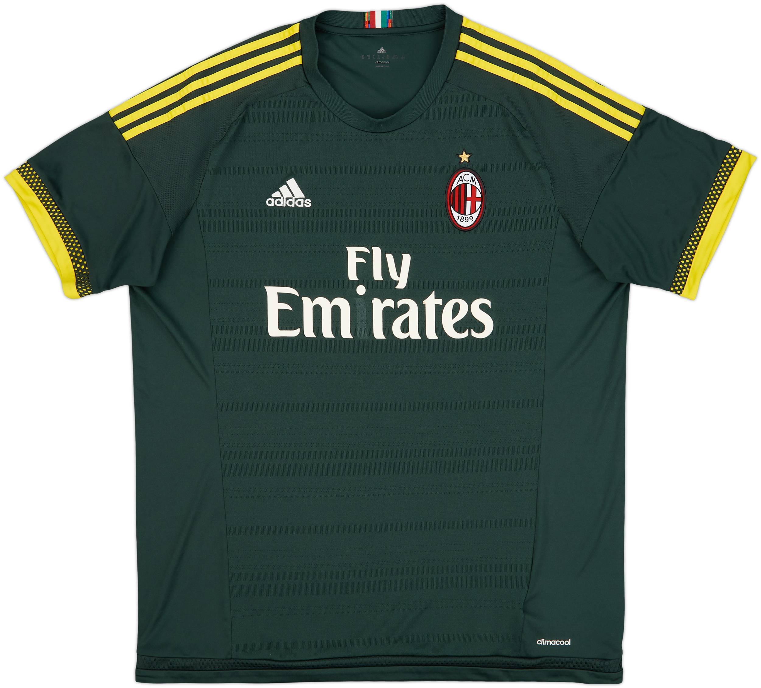 2015-16 AC Milan Third Shirt - 4/10 - (XL)