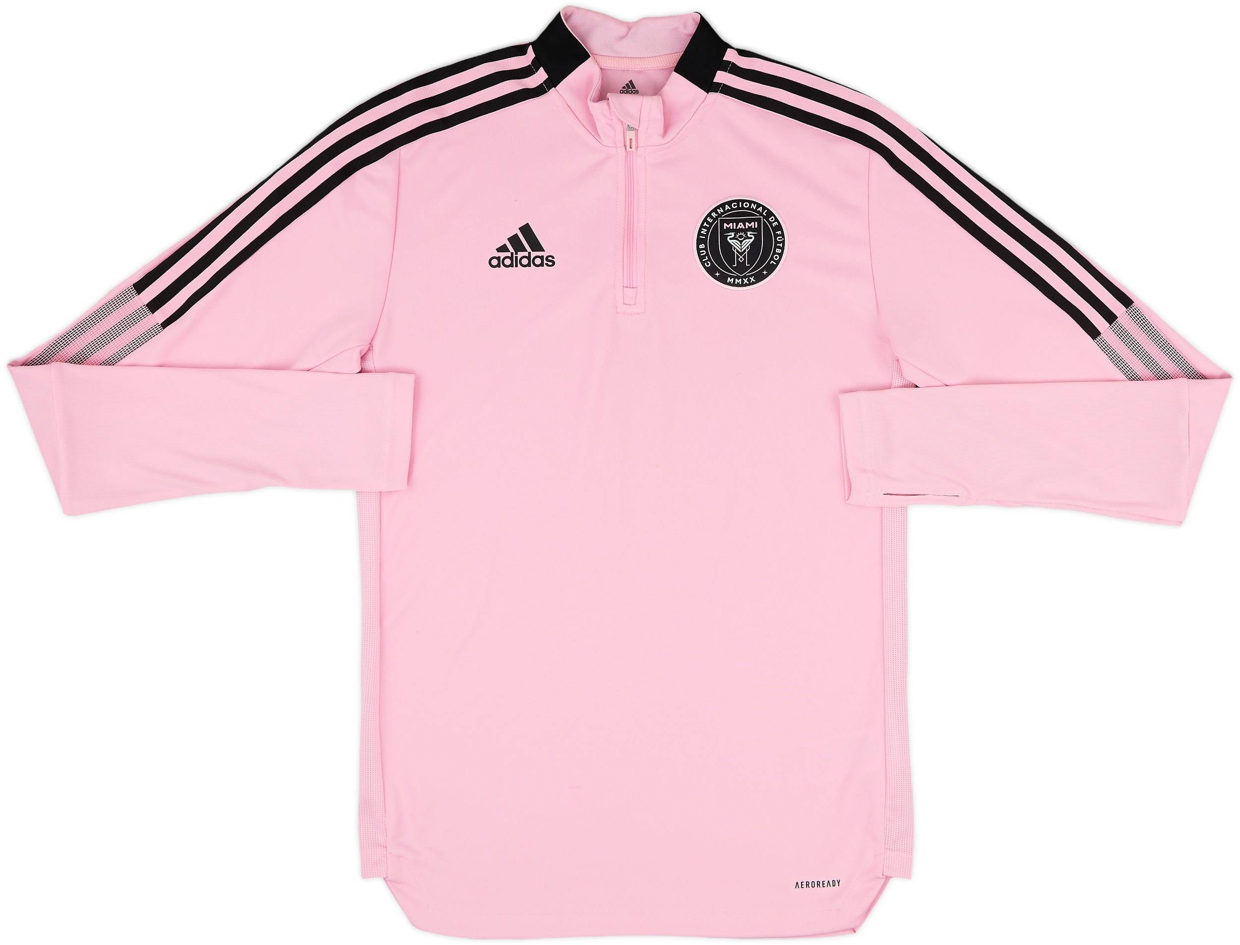 minami 2020 Inter Miami adidas 1/4 Zip Drill Top - 8/10 - (S)