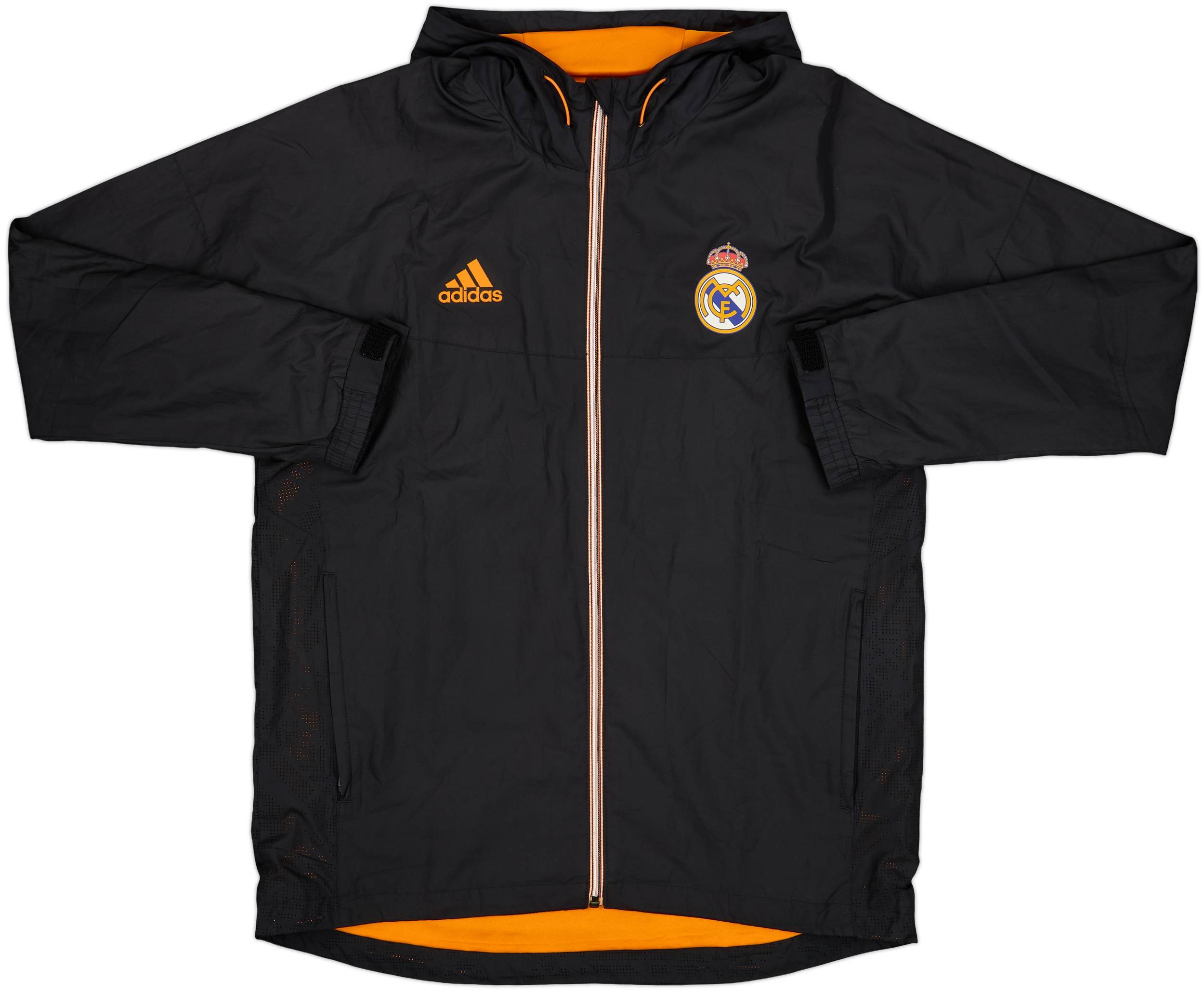 2013-14 Real Madrid adidas Hooded Track Jacket - 6/10 - (XL)
