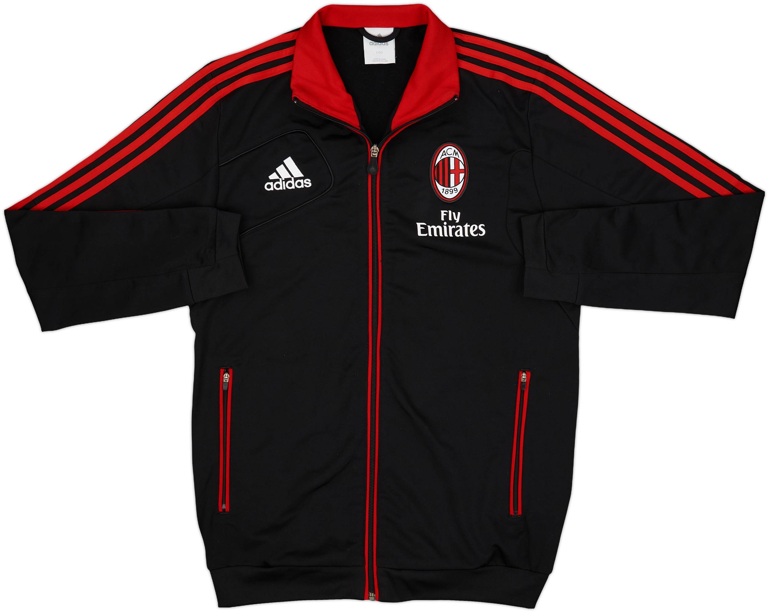 2012-13 AC Milan adidas Track Jacket - 9/10 - (M)