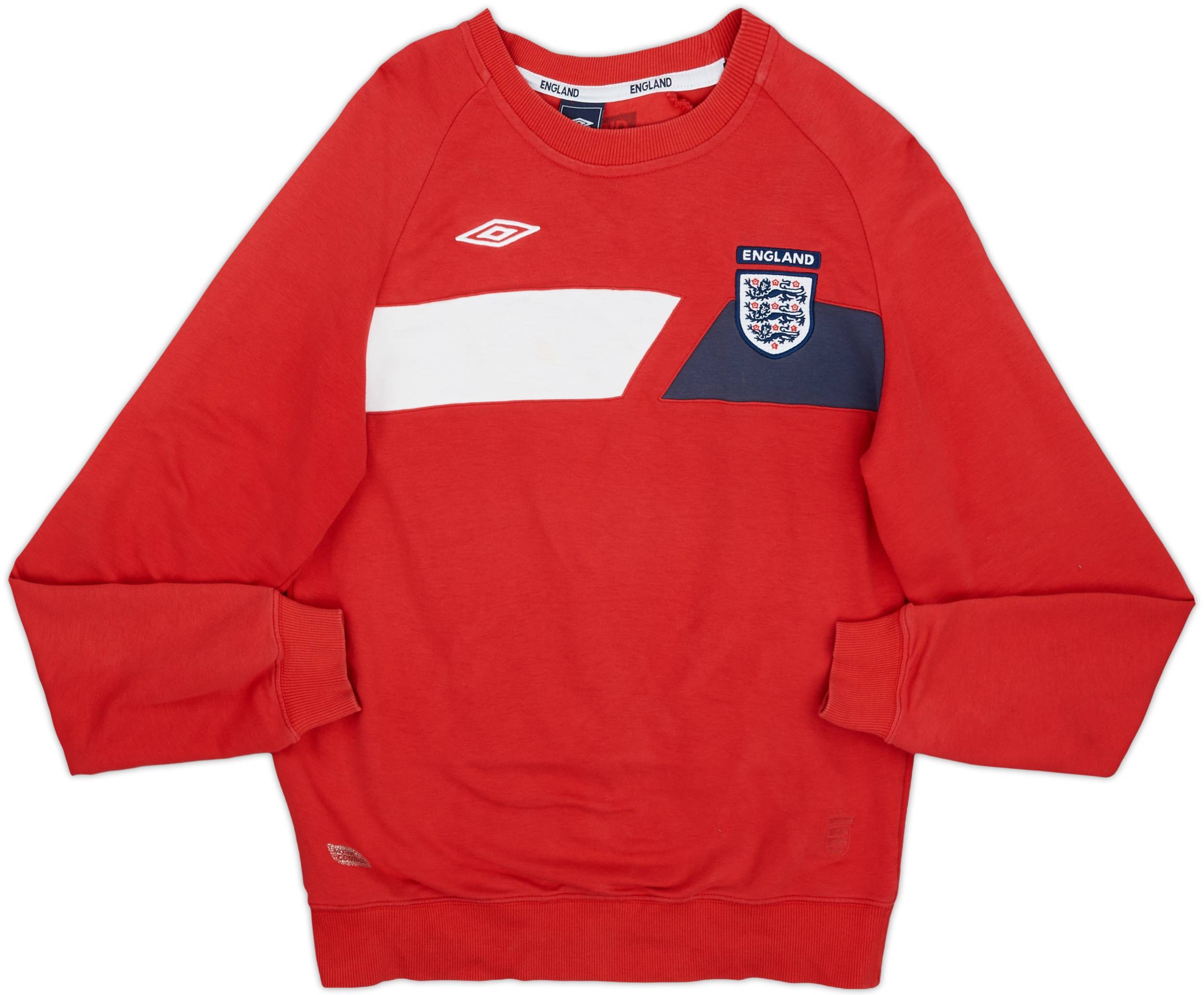 2008-09 England Umbro Sweat Top - 7/10 - (M)