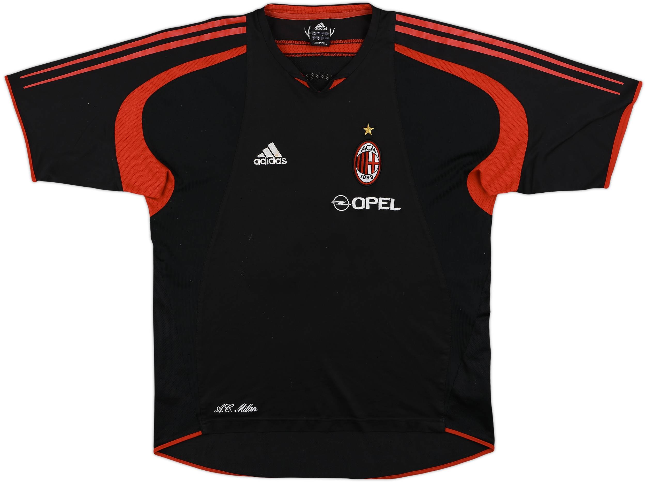 2004-05 AC Milan adidas Training Shirt - 7/10 - (L)