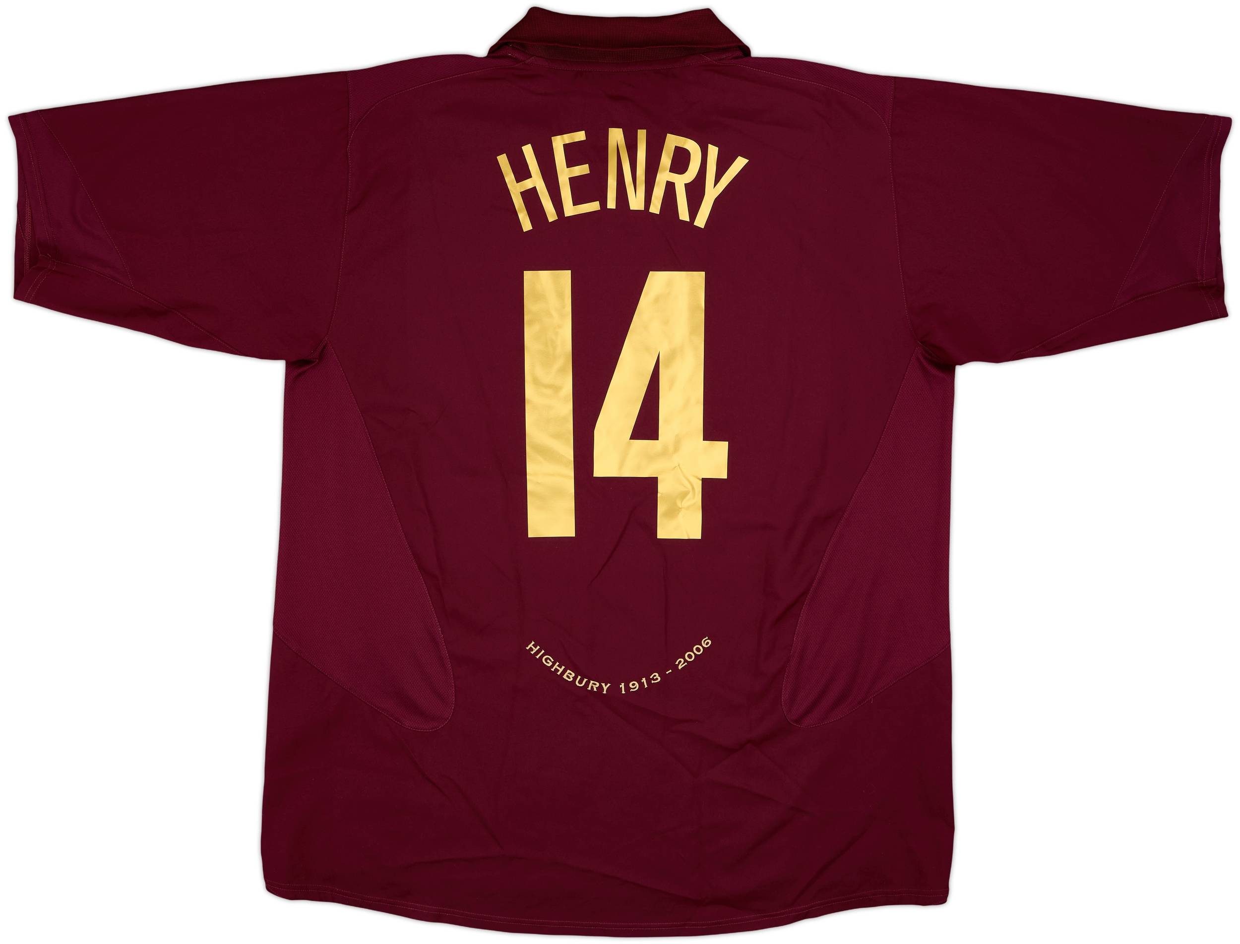 2005-06 Arsenal Home Shirt Henry #14 - 10/10 - (XXL)